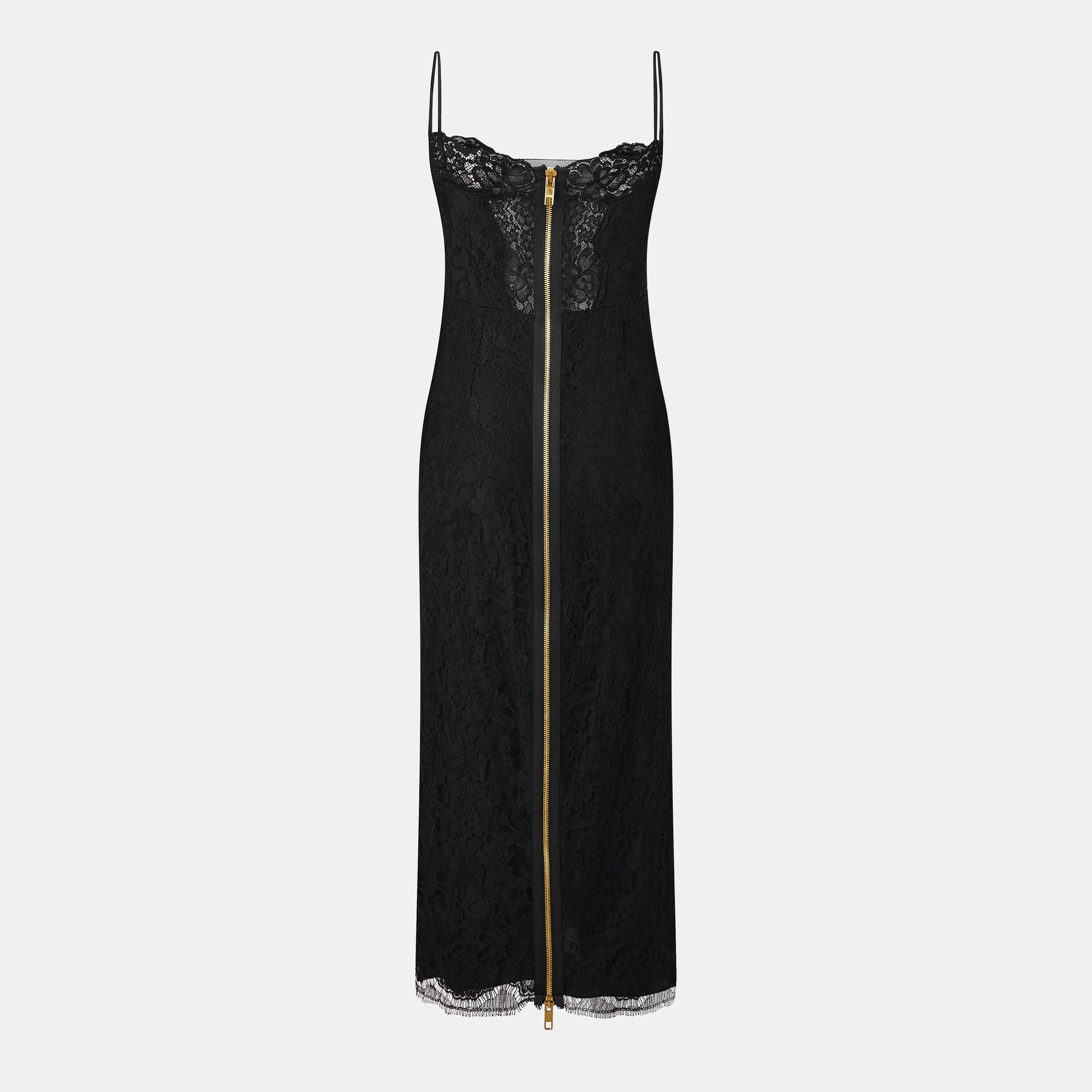 Black - Gucci - Women's Long Maxi Dress - 2