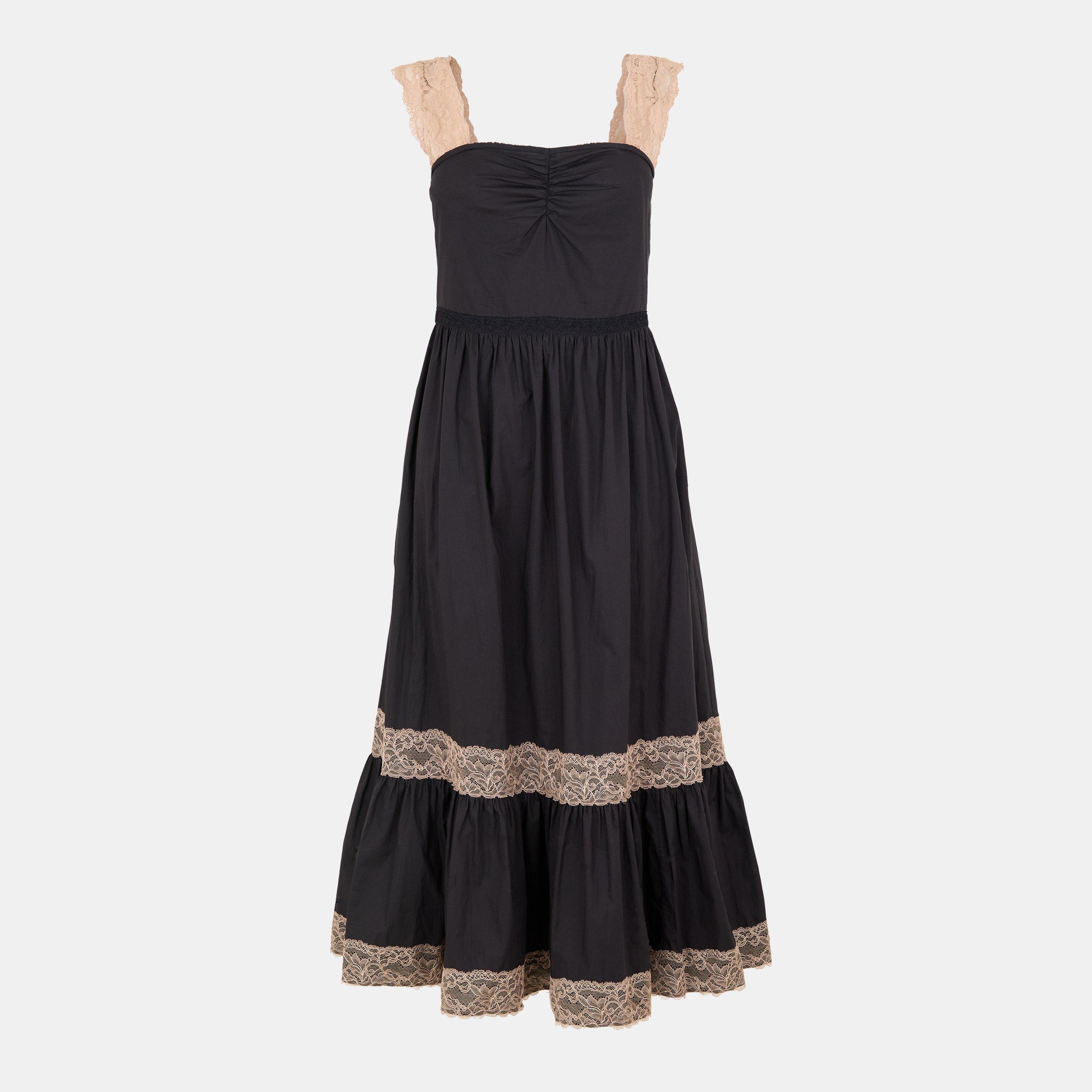 Black/Mix - Gucci - Women's Long Maxi Dress - 1