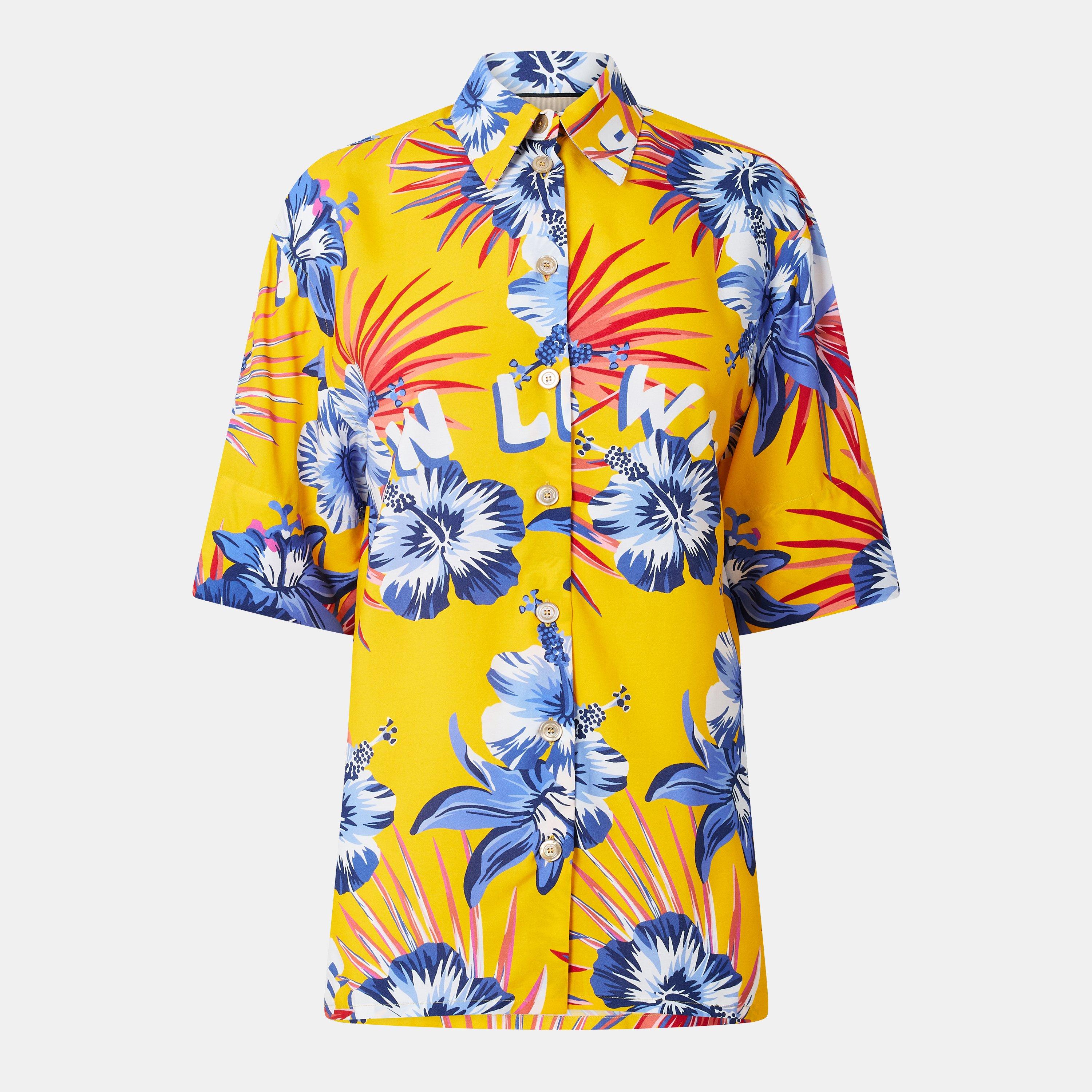 Gucci Women's Patterned Short-Sleeve Shirt