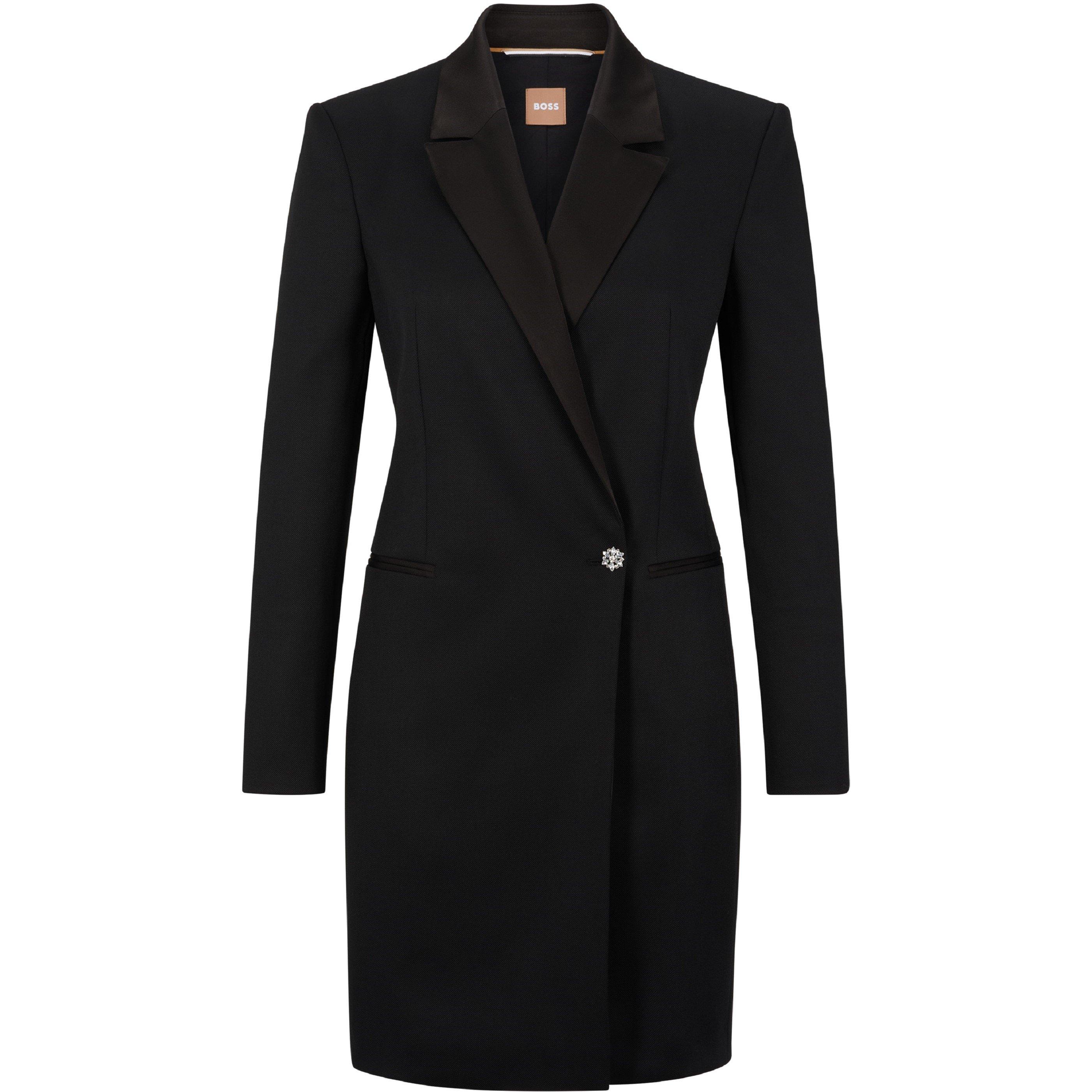 Black - Boss - Women's Dackea Bodycon Dress - 1