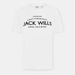 Jack Wills Forstal Boyfriend T-Shirt Ladies