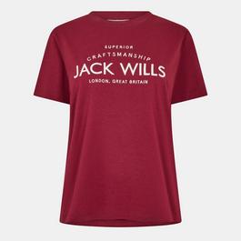 Jack Wills Forstal Boyfriend T-Shirt Ladies