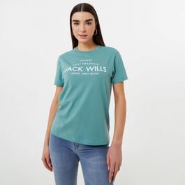 Jack Wills JW Forstal Boyfriend Logo T-Shirt