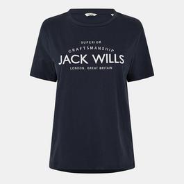 Jack Wills Forstal Boyfriend T-Shirt Ladies