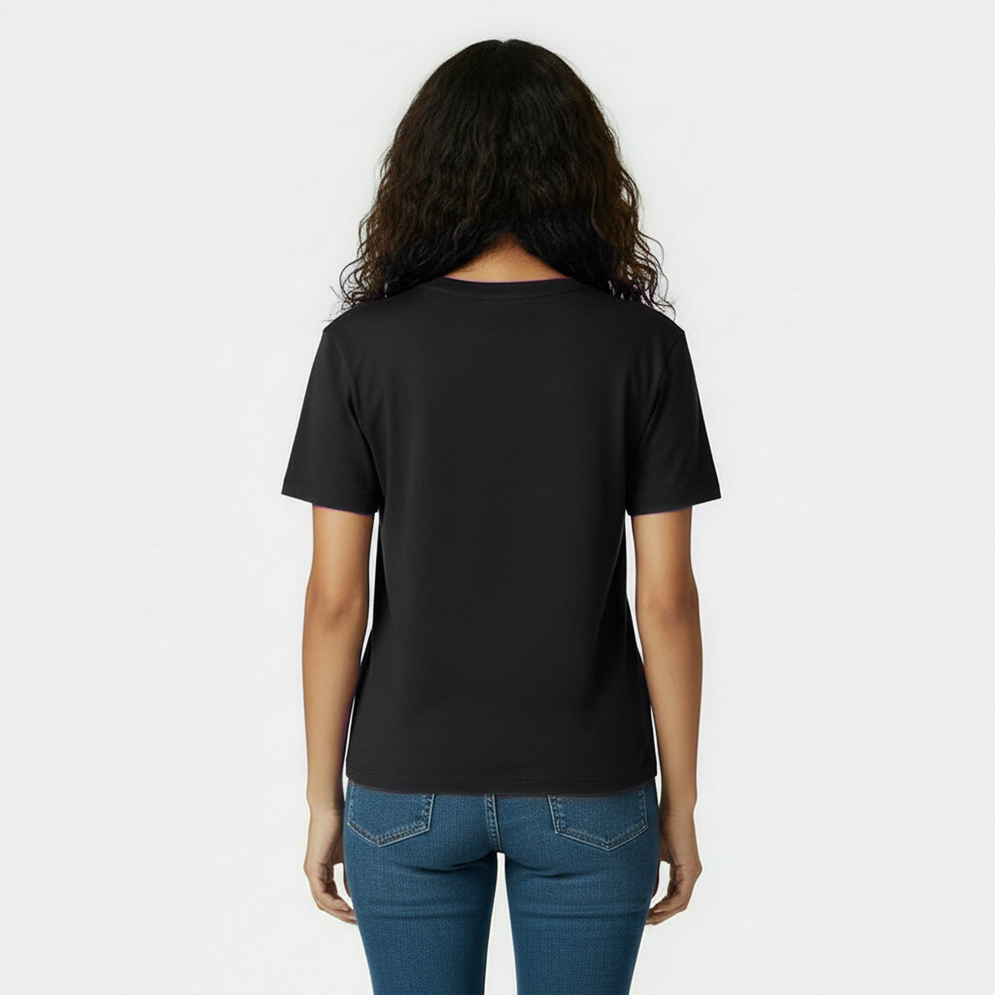Black - Jack Wills - Forstal Boyfriend T-Shirt Ladies - 4