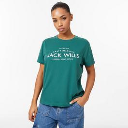 Jack Wills JW Forstal Boyfriend Logo T-Shirt