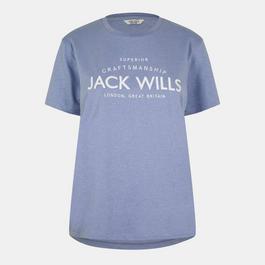 Jack Wills Forstal Boyfriend T-Shirt Ladies
