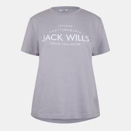 Jack Wills Forstal Boyfriend T-Shirt Ladies