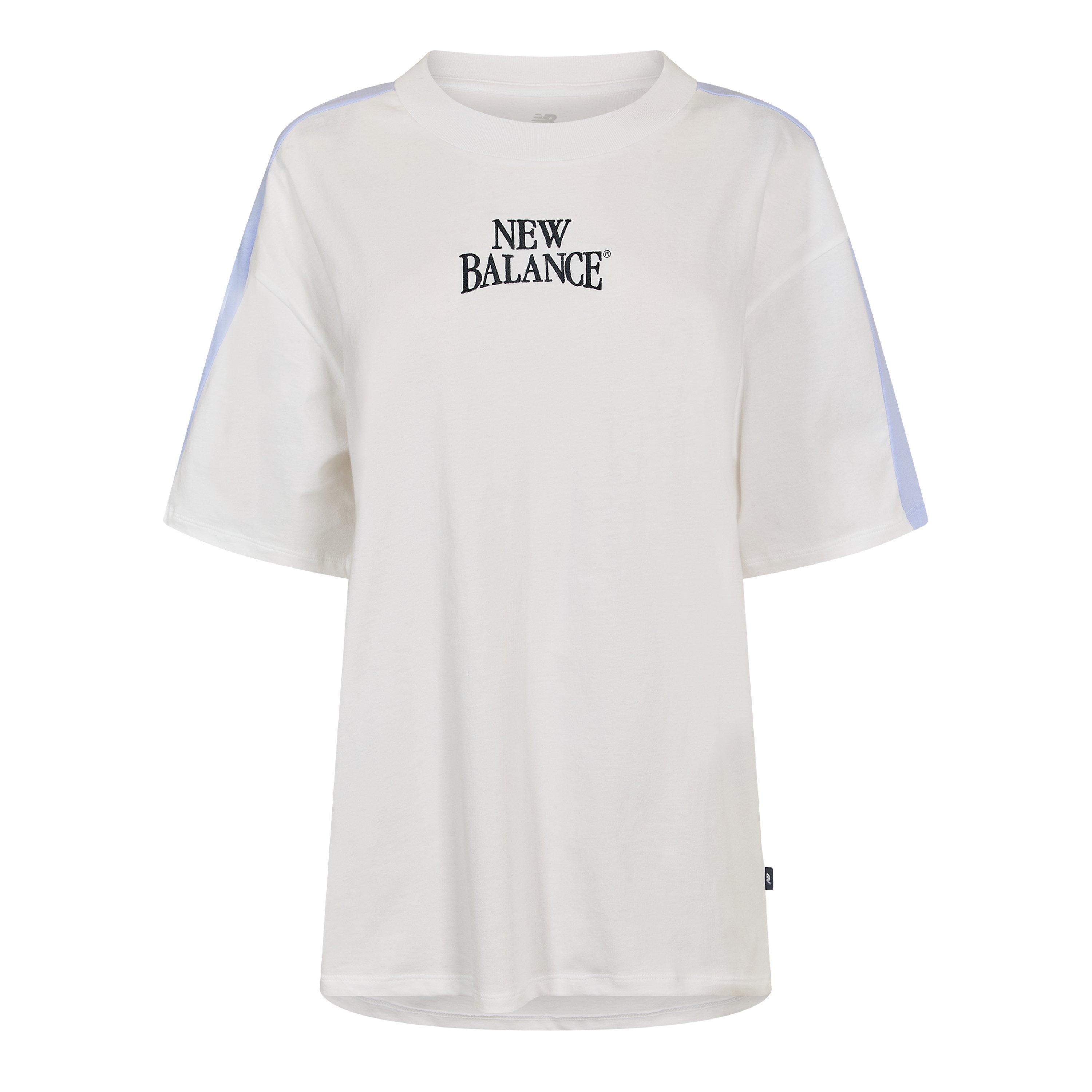 White - New Balance - Women's Oversized T-Shirt - 1