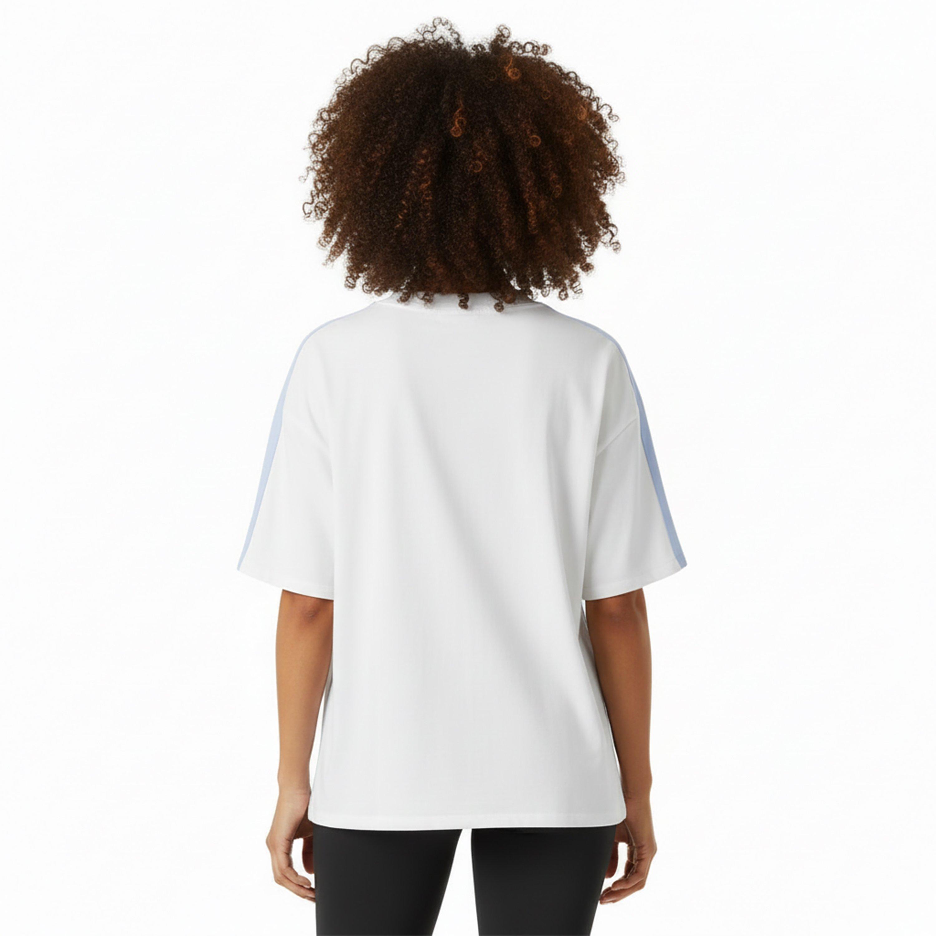 White - New Balance - Women's Oversized T-Shirt - 4