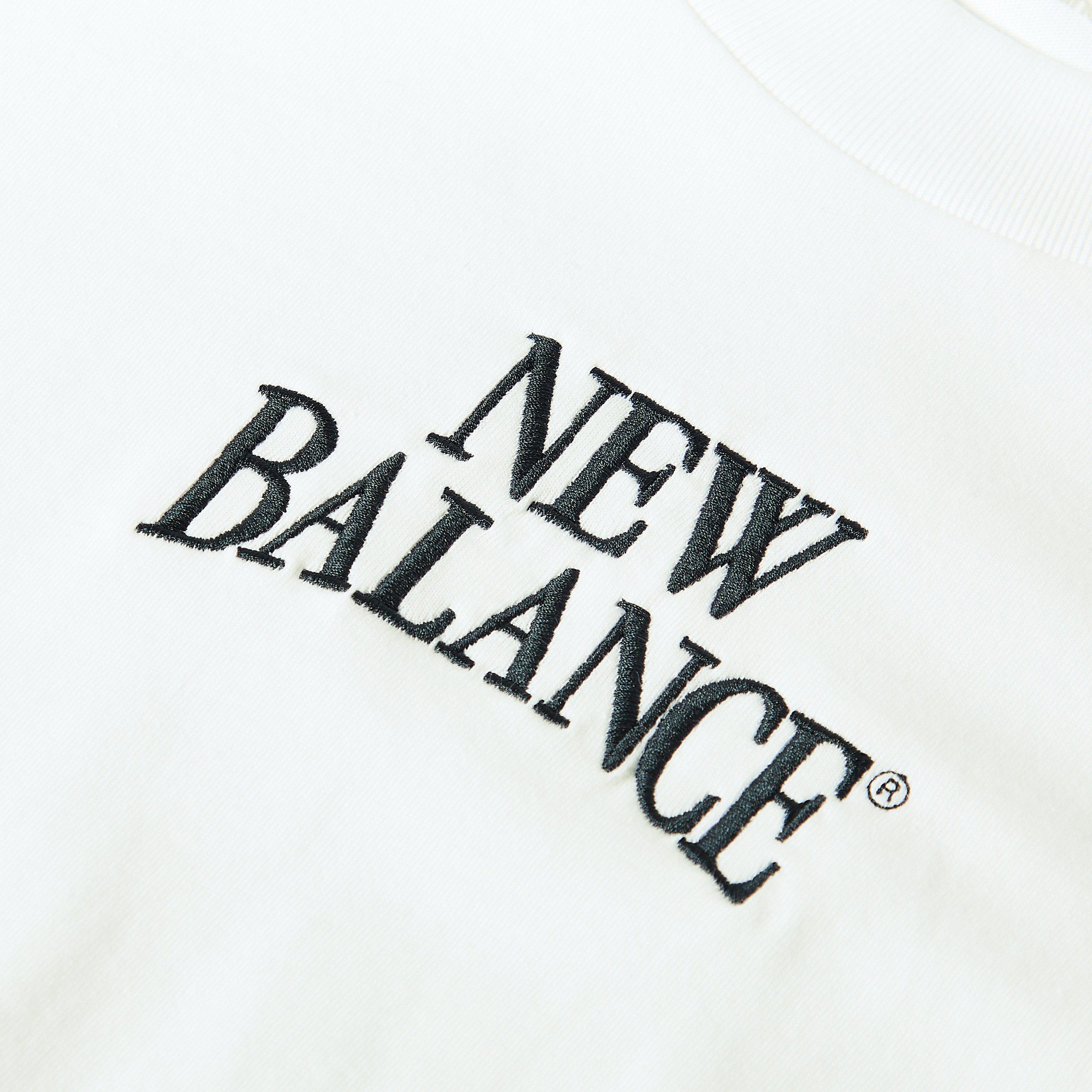 White - New Balance - Women's Oversized T-Shirt - 5