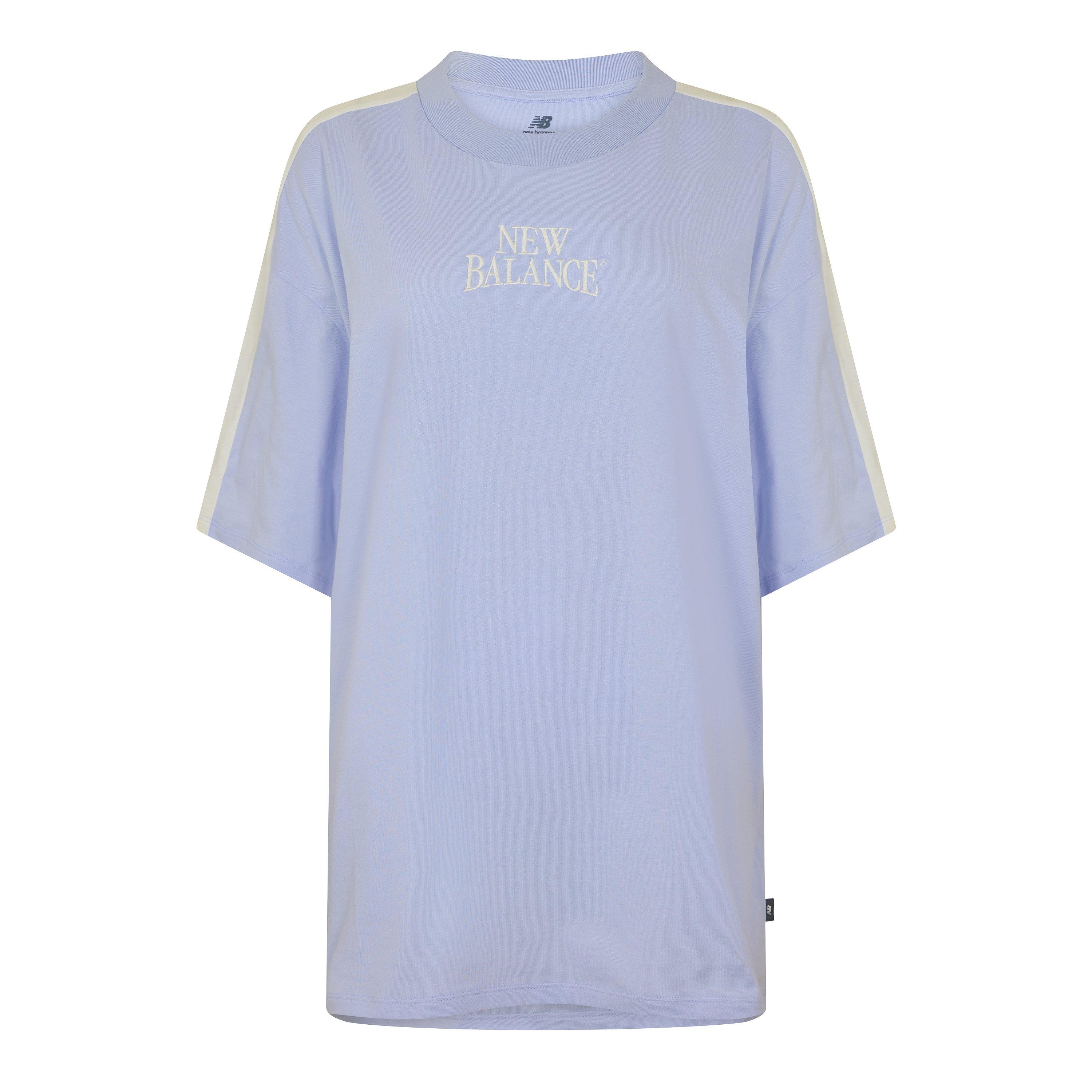 New Balance Women's Oversized T-Shirt - Lilac - 8 (XS)