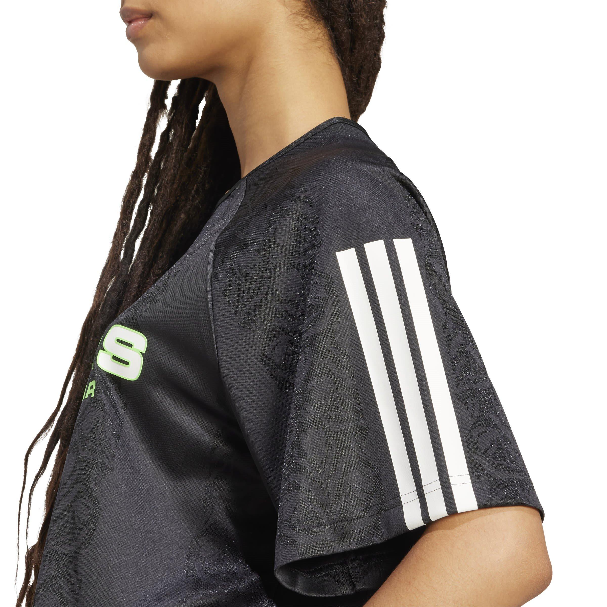 Black/White - adidas - Regular Fit T-Shirt - 4