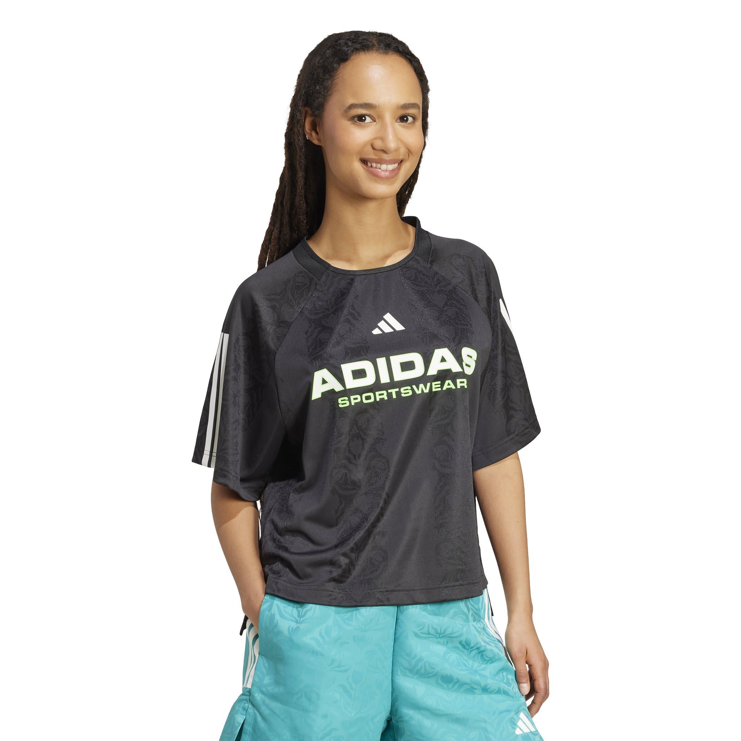 Black/White - adidas - Regular Fit T-Shirt - 6