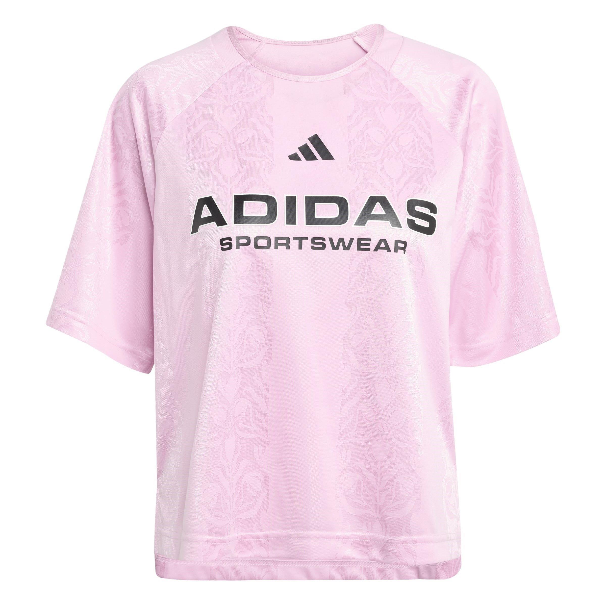 True Pink/Black - adidas - Women's Regular Fit T-Shirt - 1