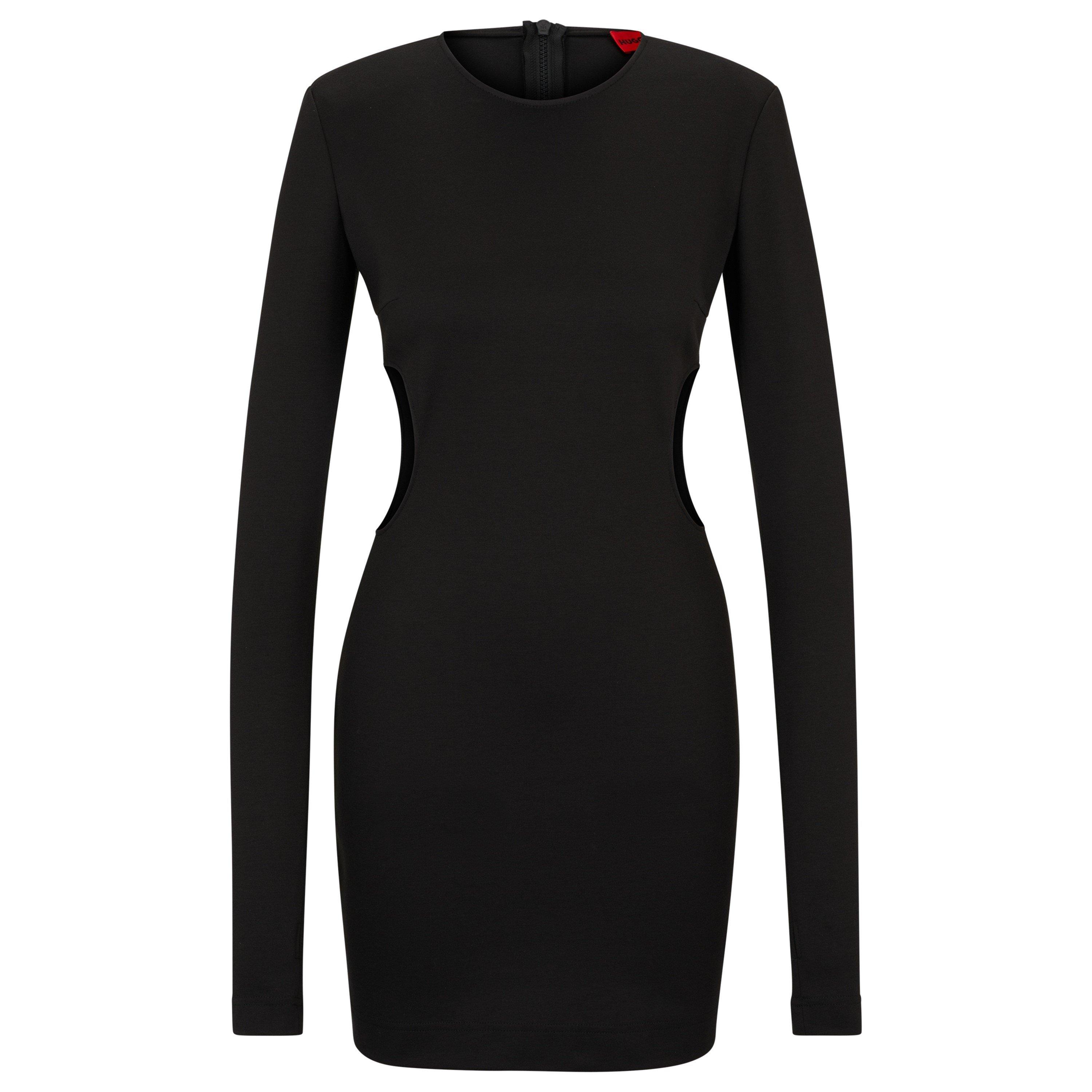 Hugo Women's Kemila Cut Out Dress - Black - 14 (XL)