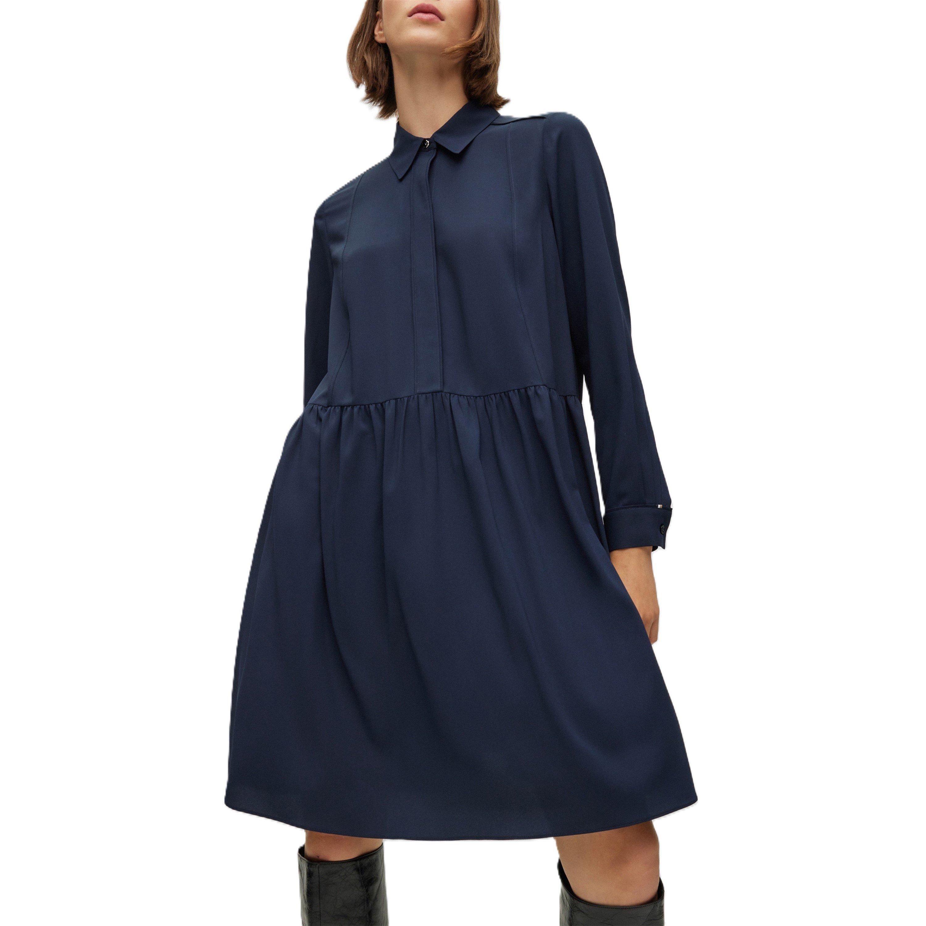 Dark Blue - Boss - Women's Divenala Wrap Dress - 3