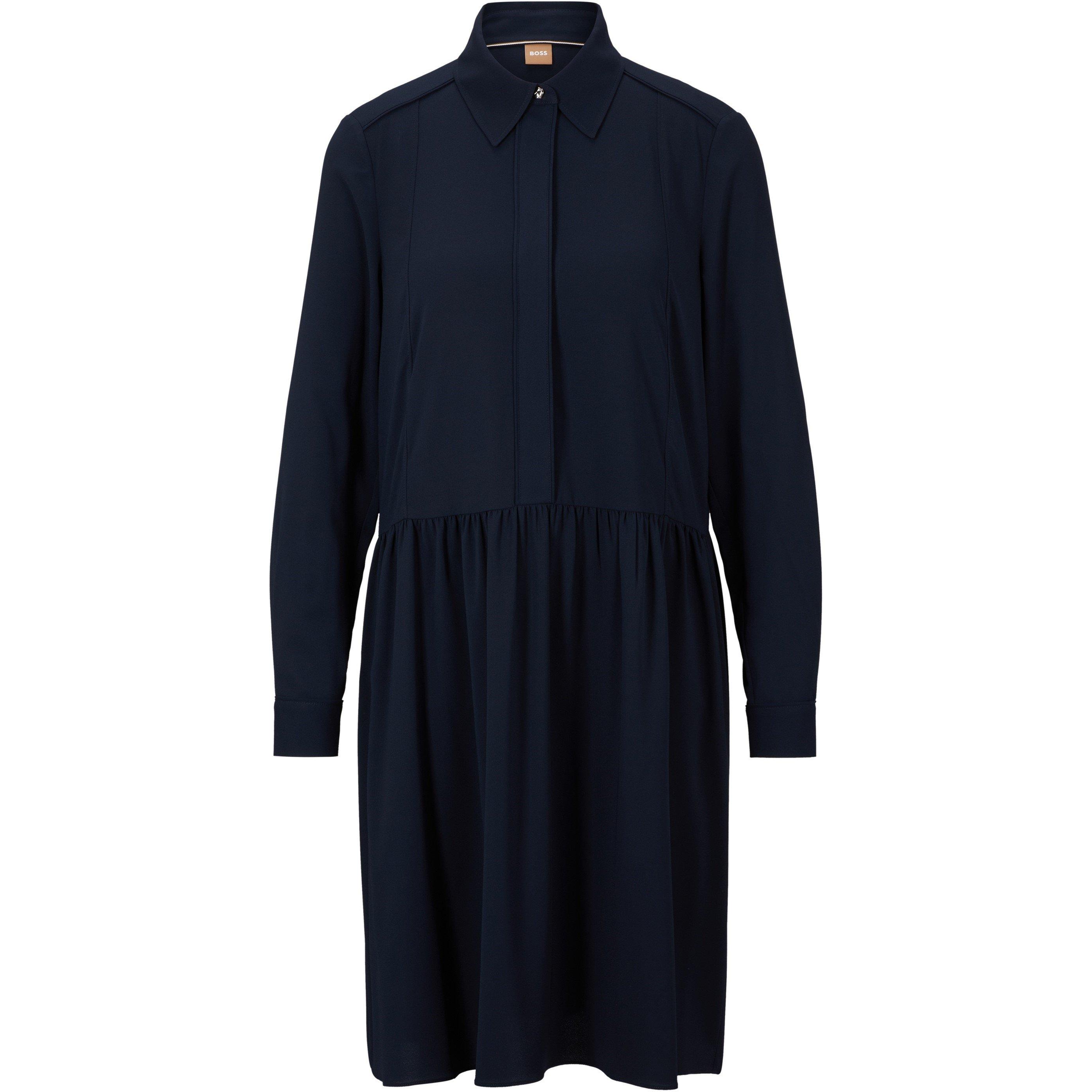 Dark Blue - Boss - Women's Divenala Wrap Dress - 4