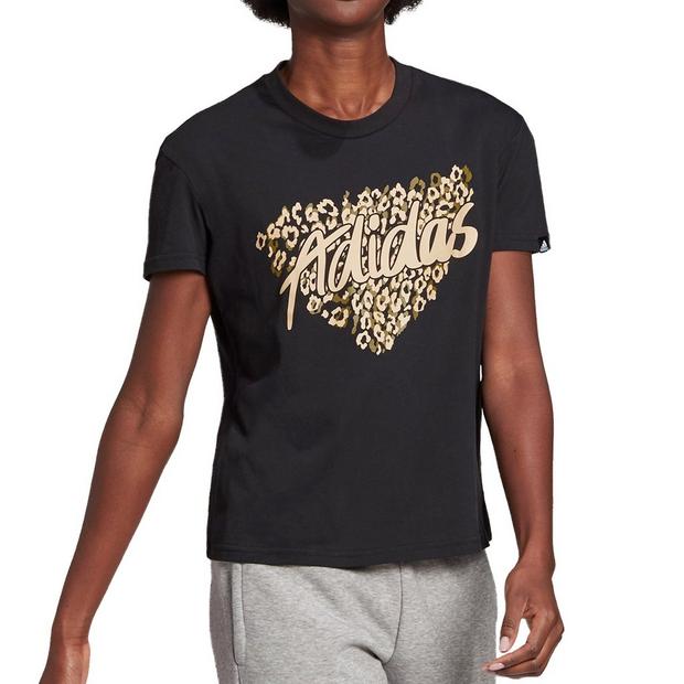 Leopard Graphic Womens T Shirt