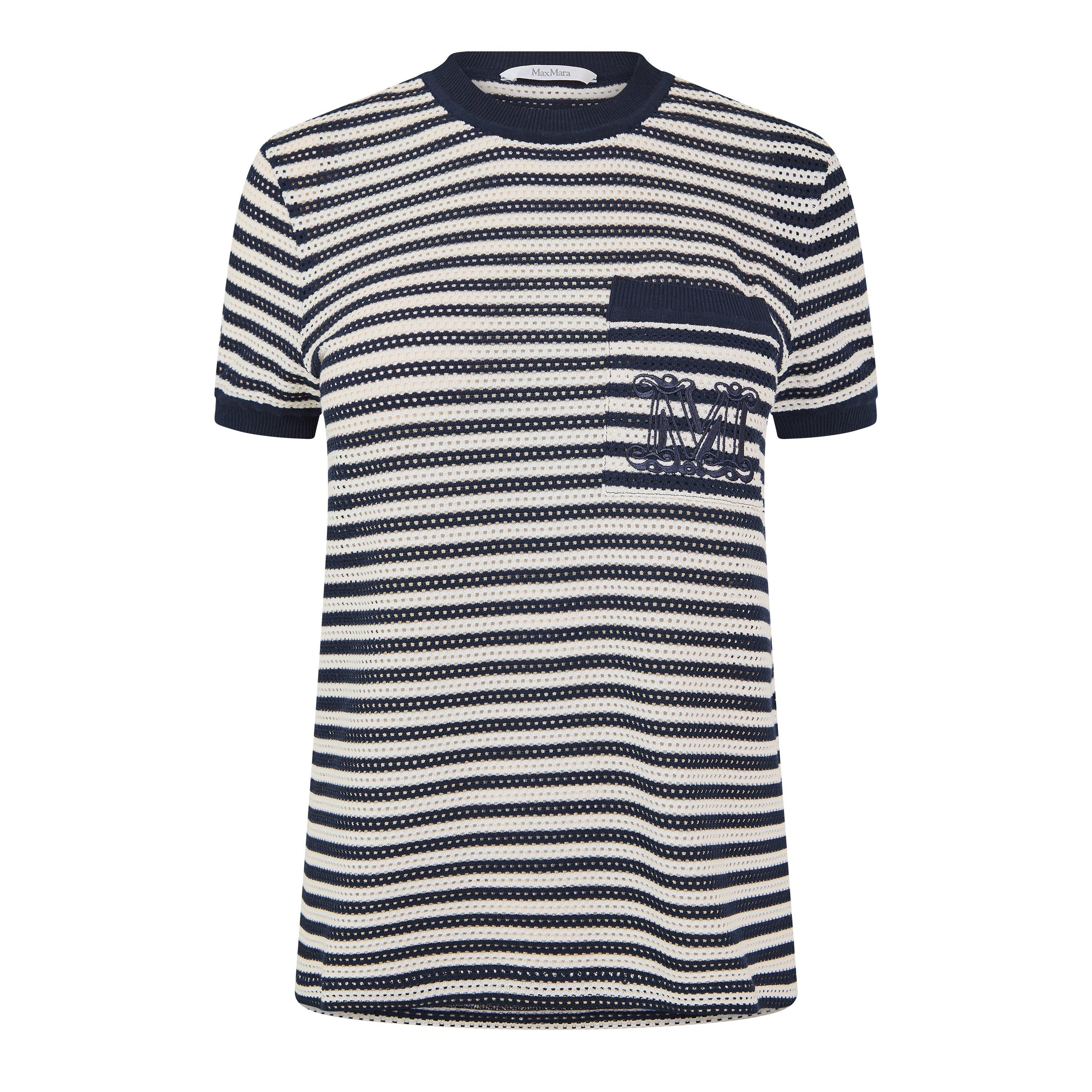 White Blue - Max Mara - Women's MXM Ddrago T-Shirt - 1