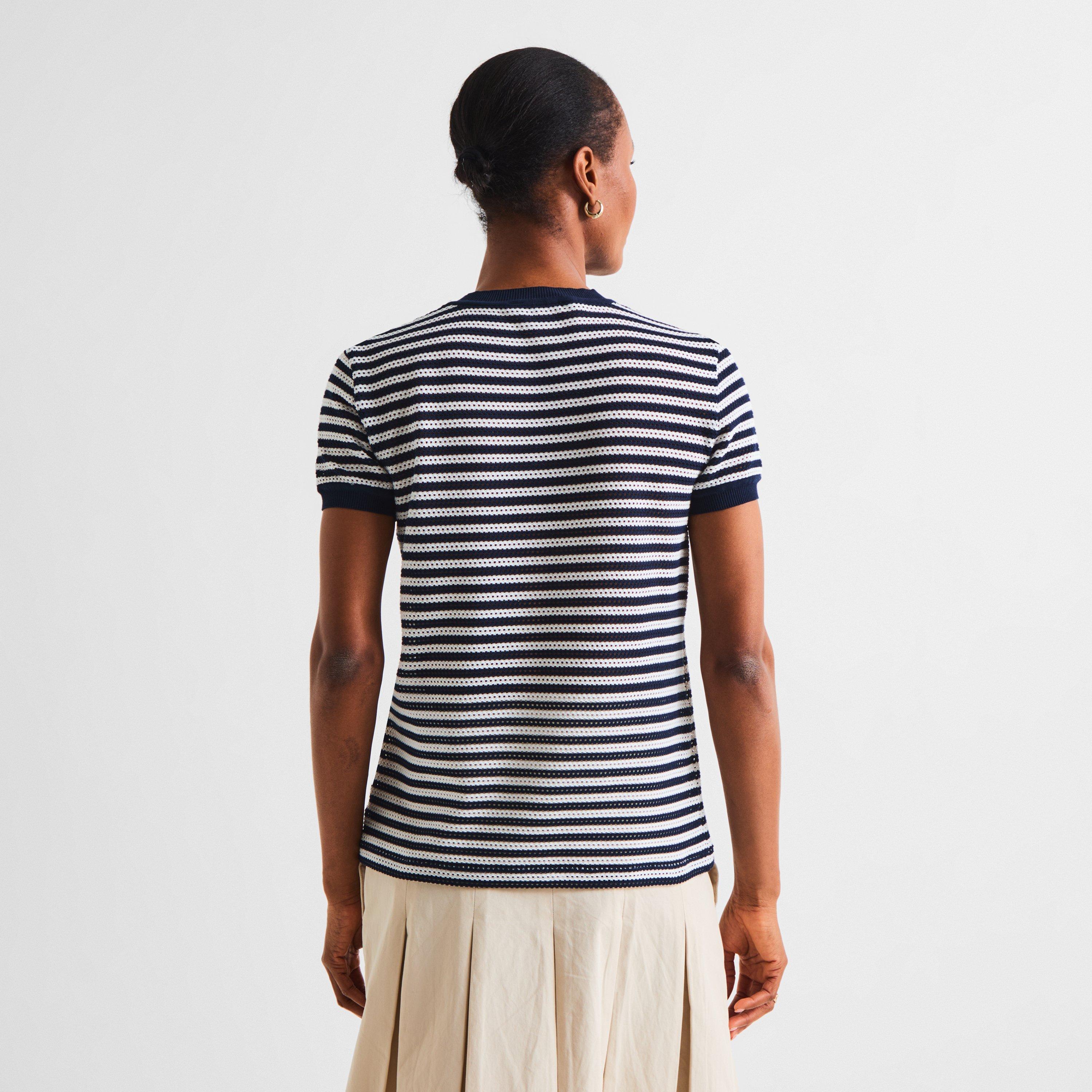 White Blue - Max Mara - Women's MXM Ddrago T-Shirt - 4