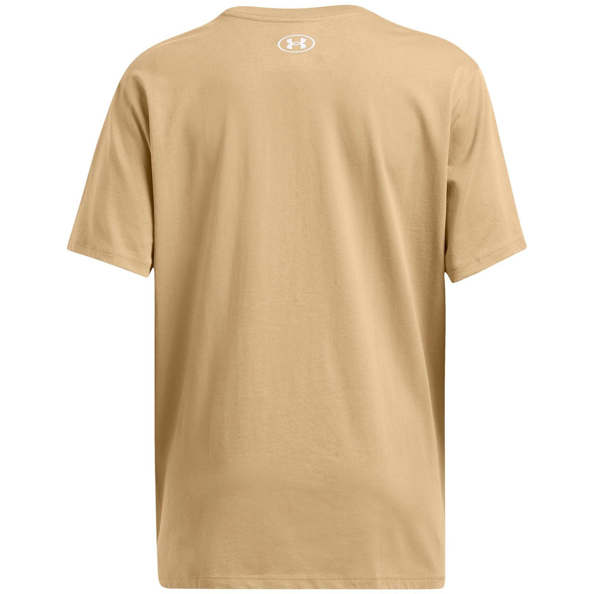 Camel/Black - Under Armour - BFOS Logo Short-Sleeve T-Shirt - 4