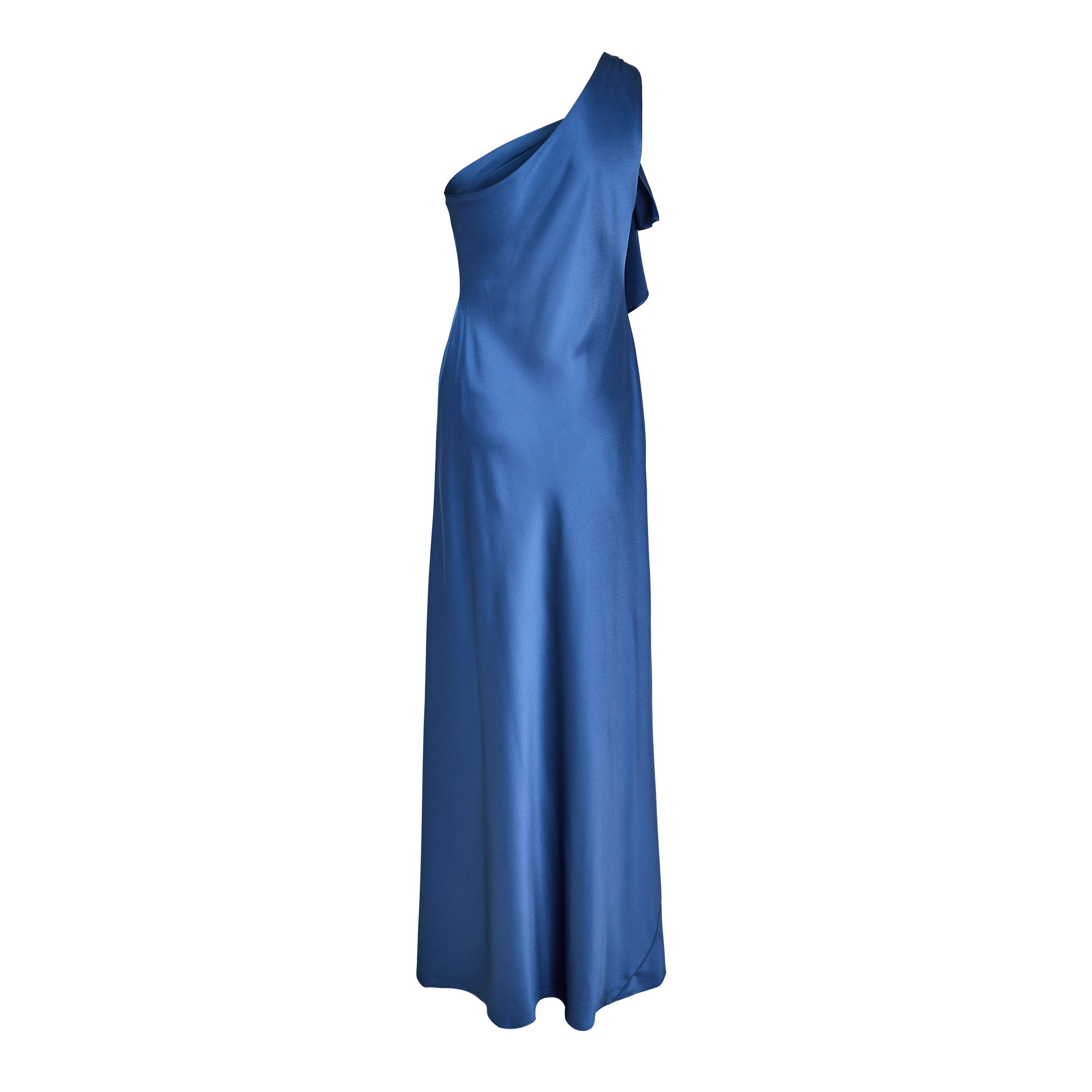 CARSON BLUE - Lauren by Ralph Lauren - LRL Asy Dress Ld62 - 2