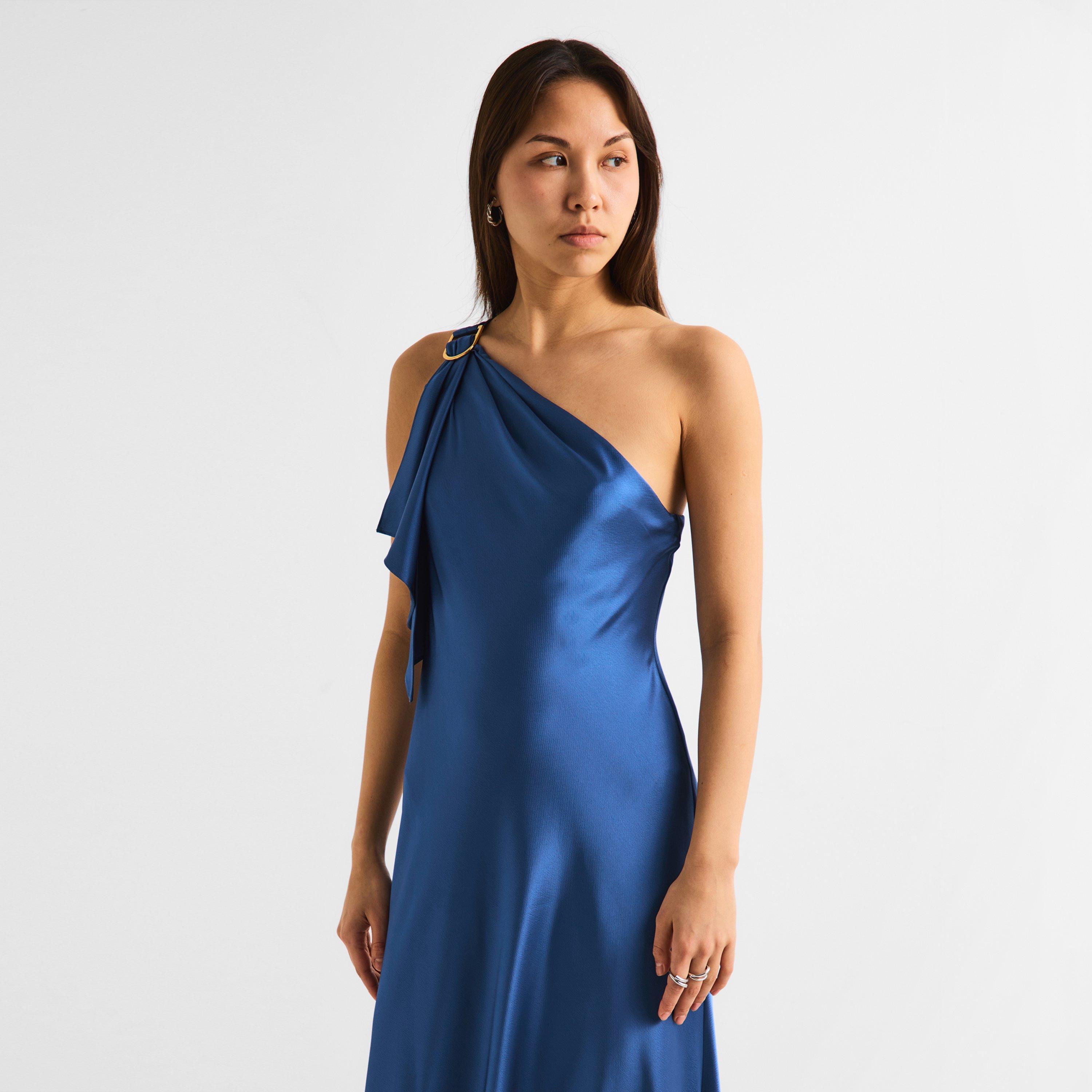 CARSON BLUE - Lauren by Ralph Lauren - LRL Asy Dress Ld62 - 3