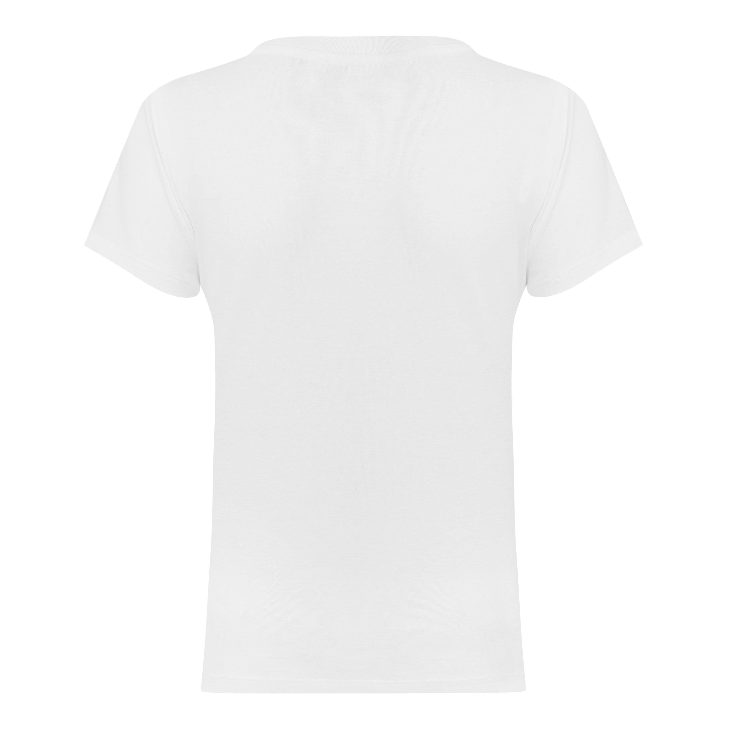 White - Ganni - Women's Jersey Baby Fit T-Shirt - 2