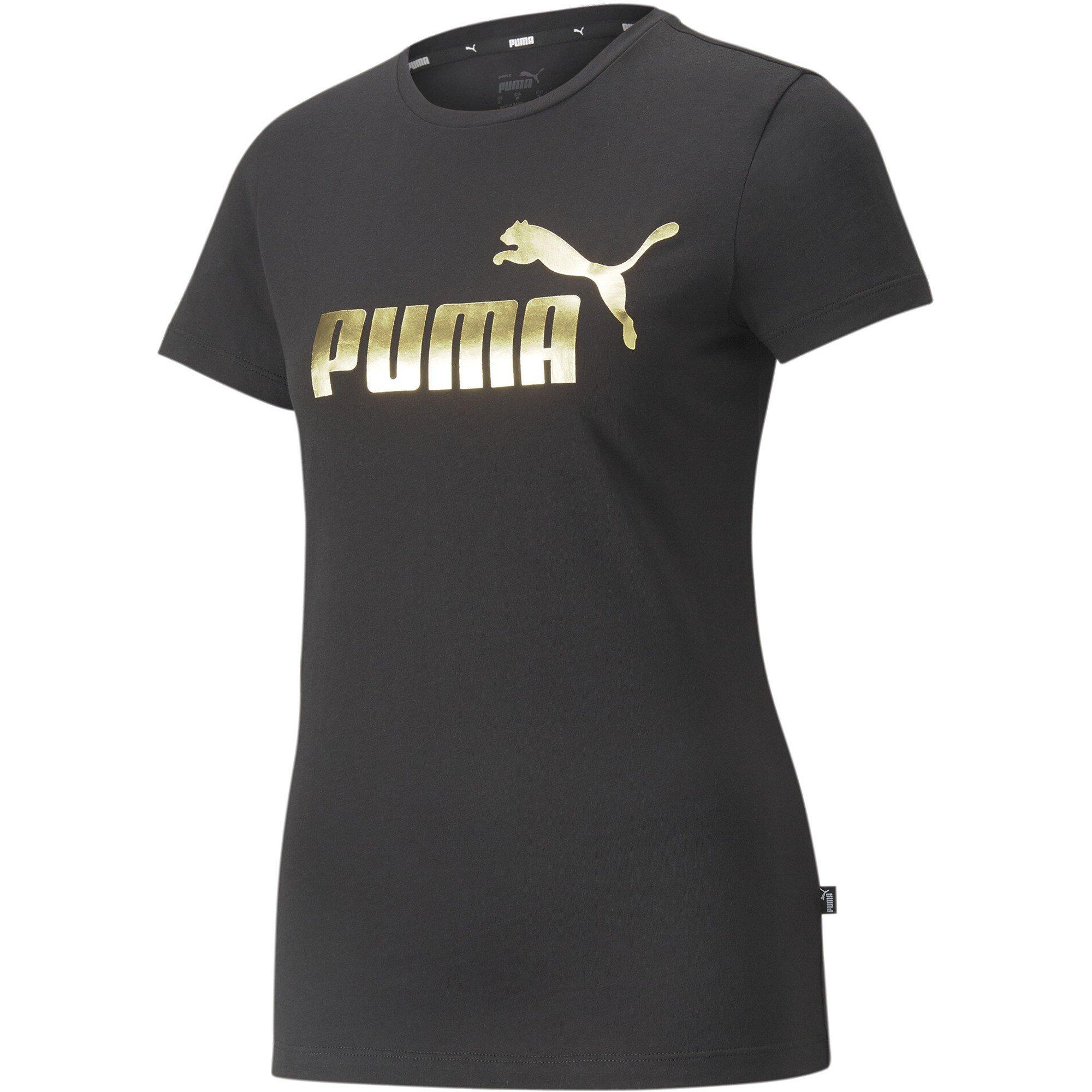 Puma cheap logo gold