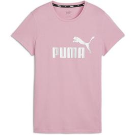 Puma ESS+ Metallic Logo Tee
