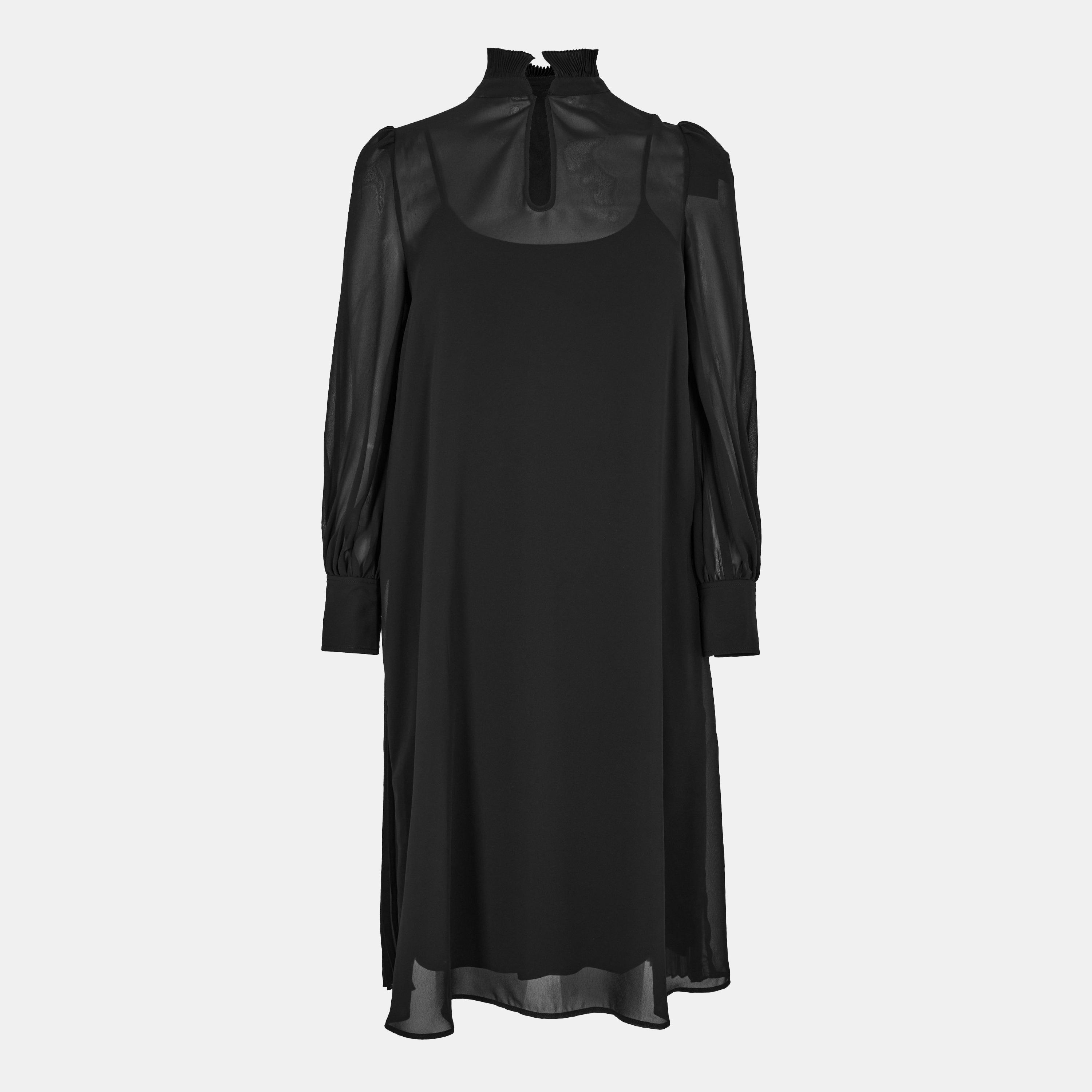 Black - Boss - Women's Dijuna Wrap Dress - 1