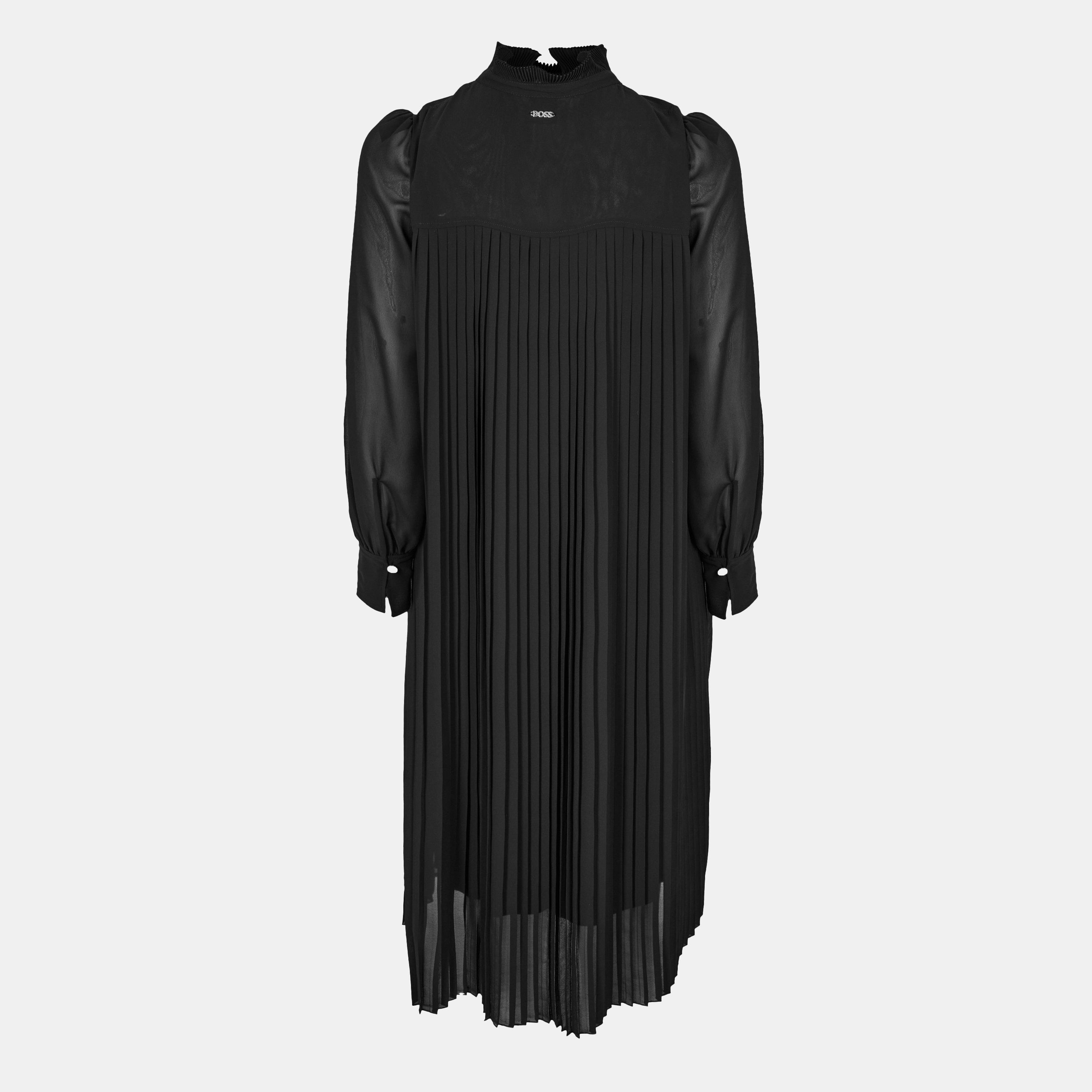 Black - Boss - Women's Dijuna Wrap Dress - 2