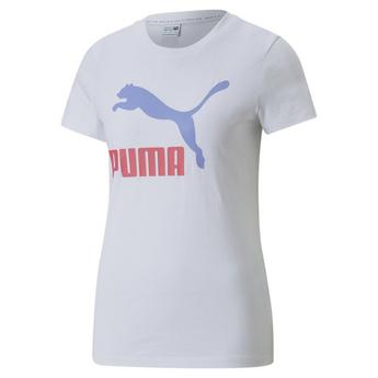 Puma Classics Logo Womens T Shirt