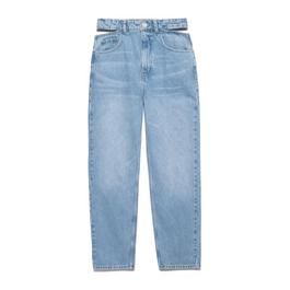Frame Le High N' Tight Straight Cut Out Jeans