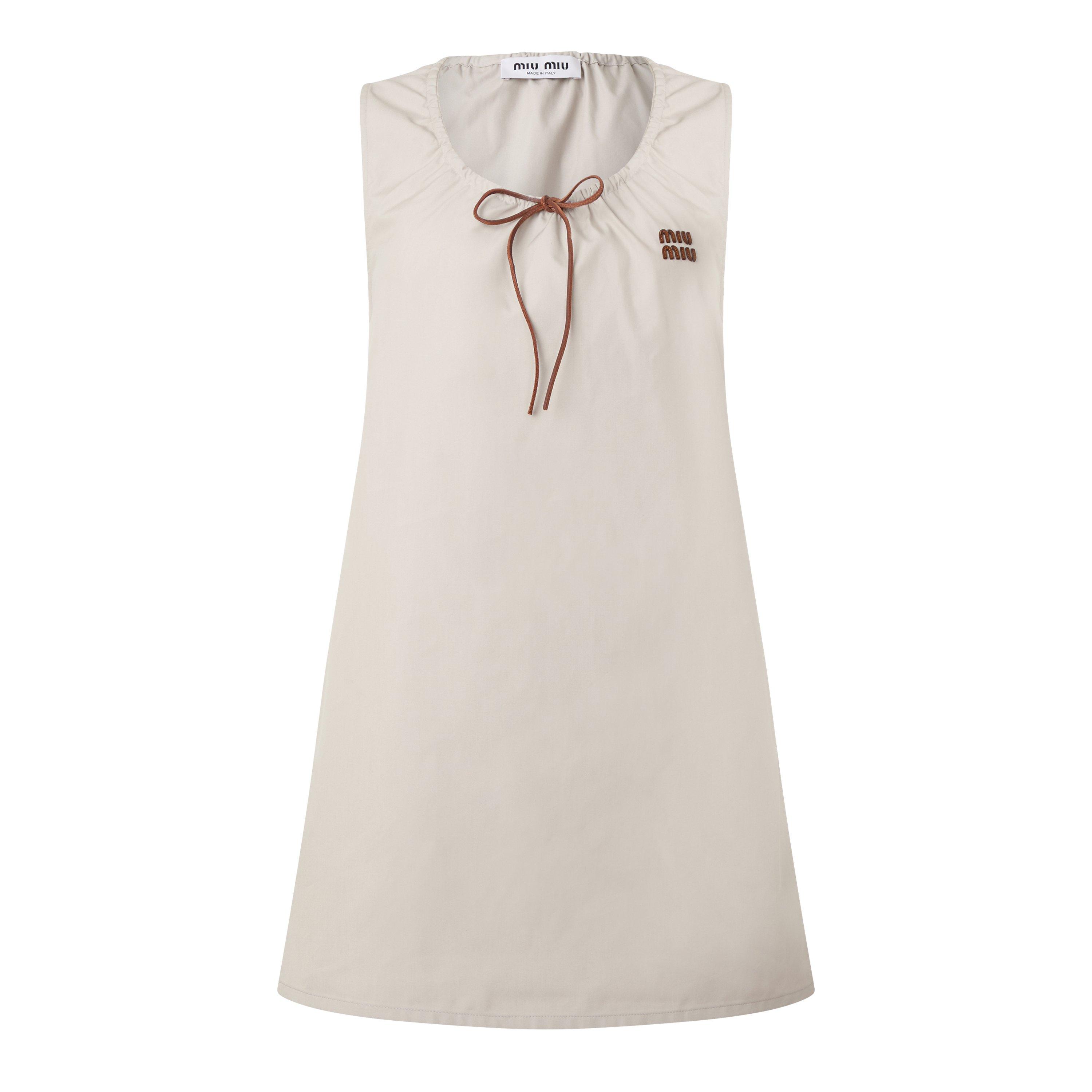 Calce - Miu Miu - Women's Panama Mini Dress - 1