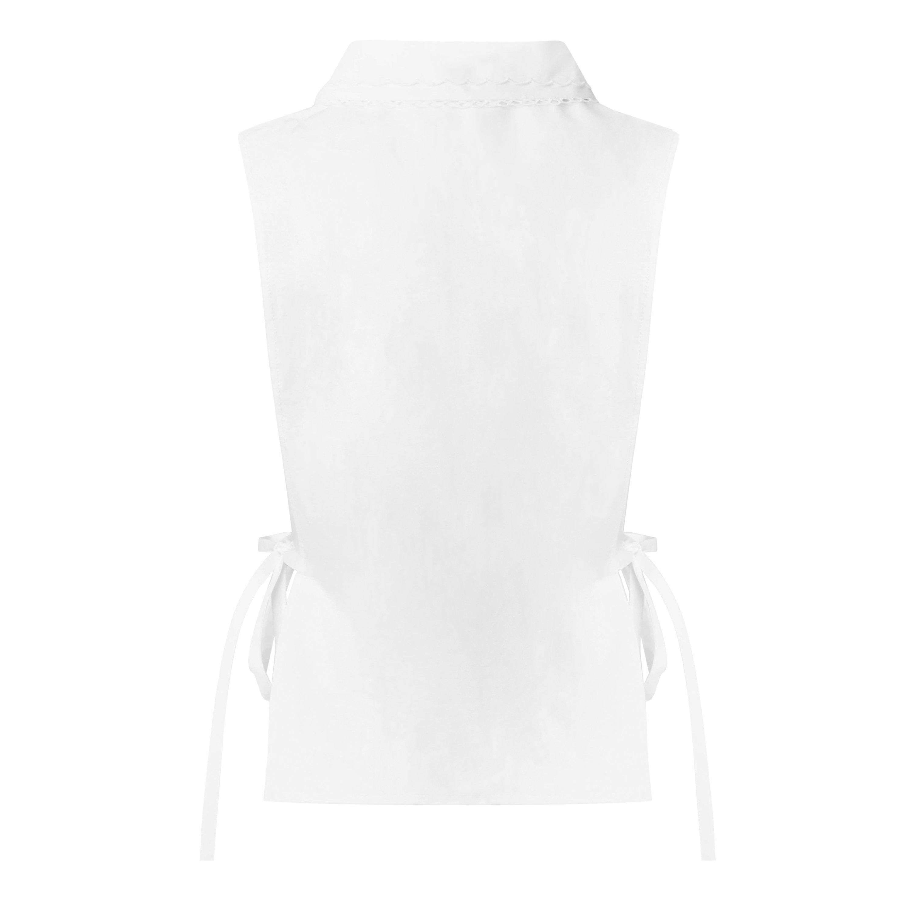 Bianco - Miu Miu - Women's Popeline T-Shirt - 2