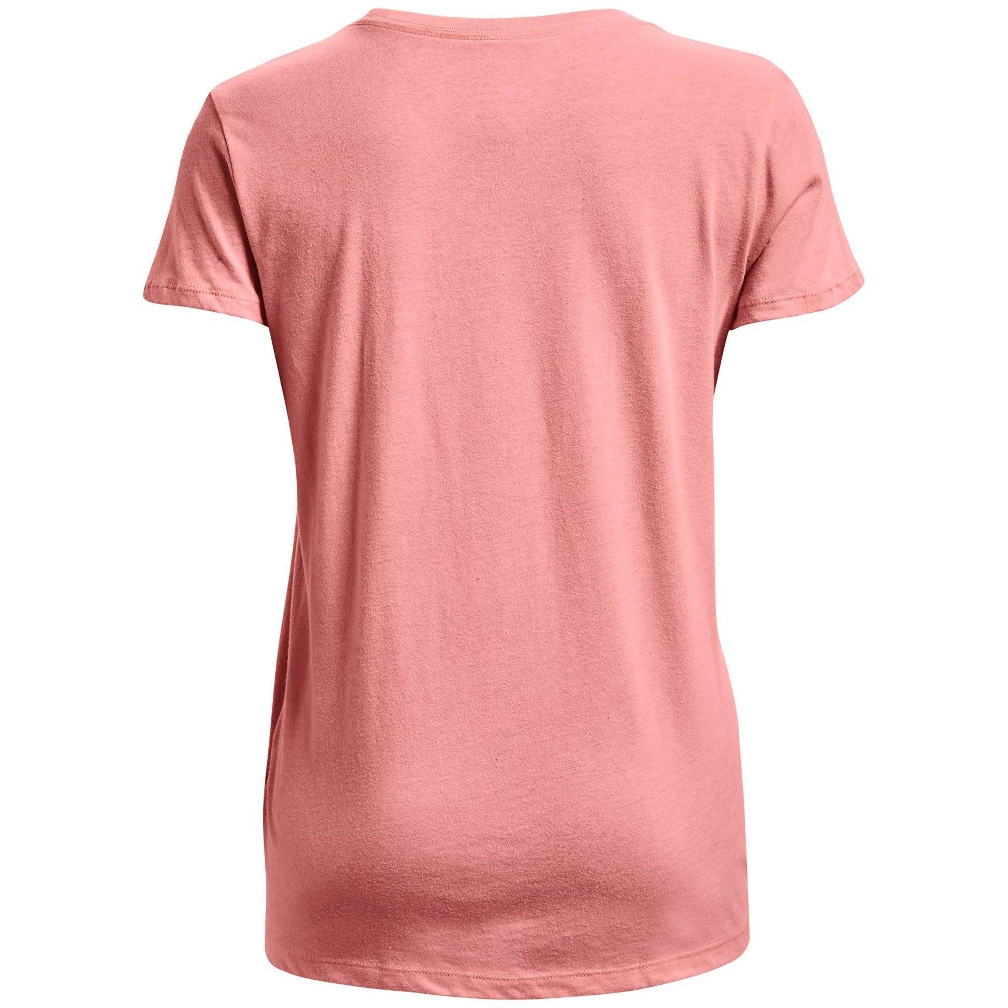 Powder Pink - Under Armour - Under Logo Script Womens T Shirt - 6