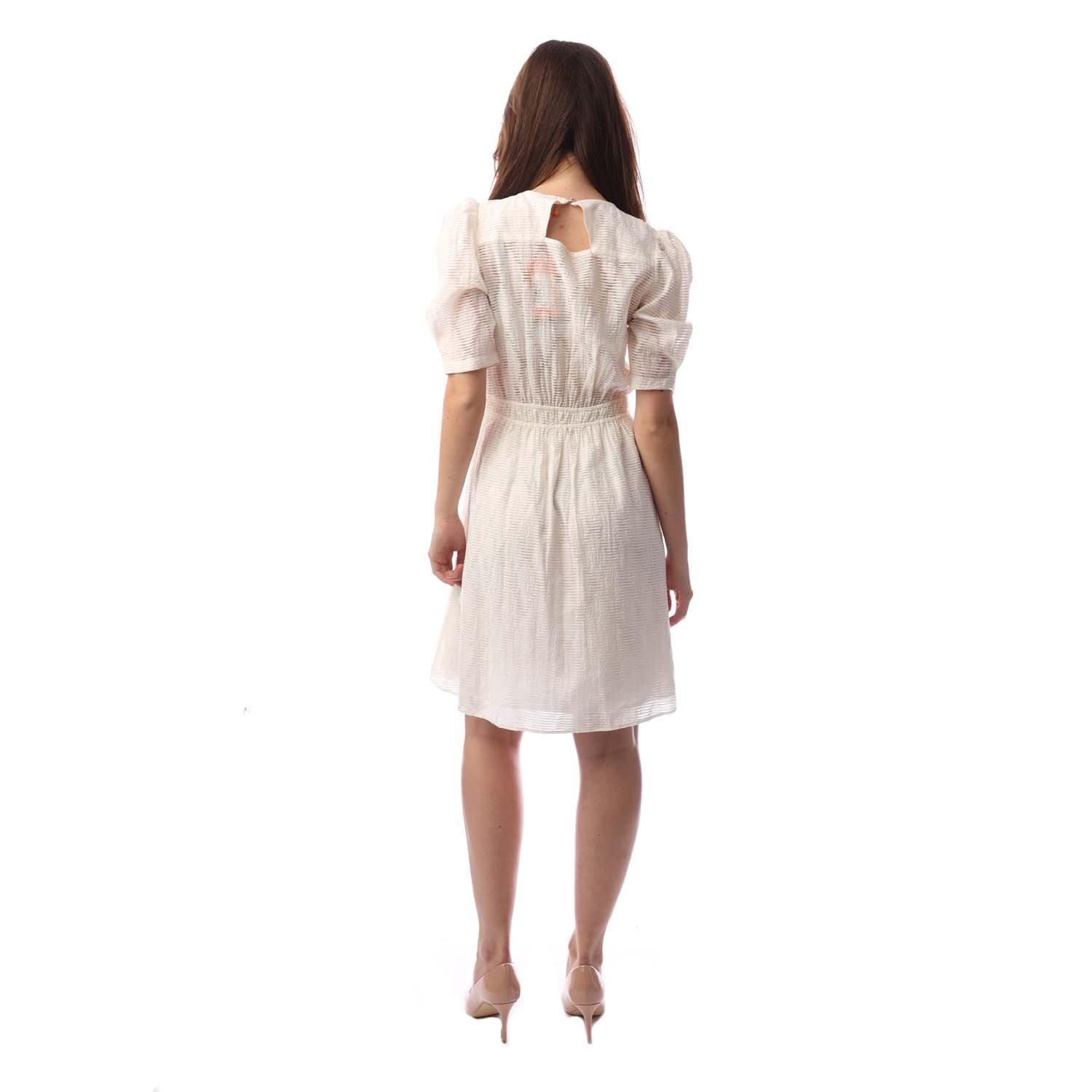 White - Boss - Women's C Dizziano Smock Dress - 4