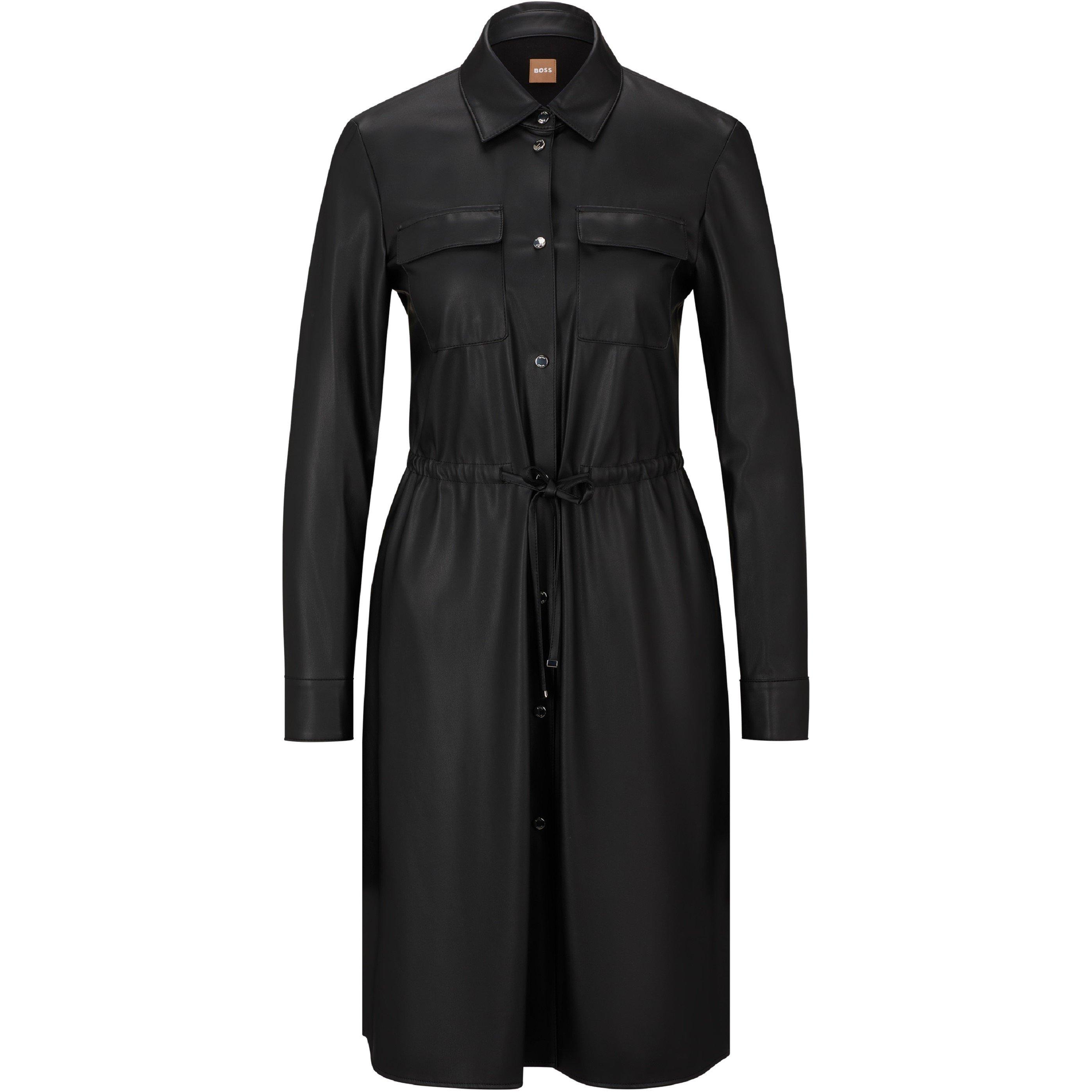 Black - Boss - Women's Daledy1 Long Maxi Dress - 3