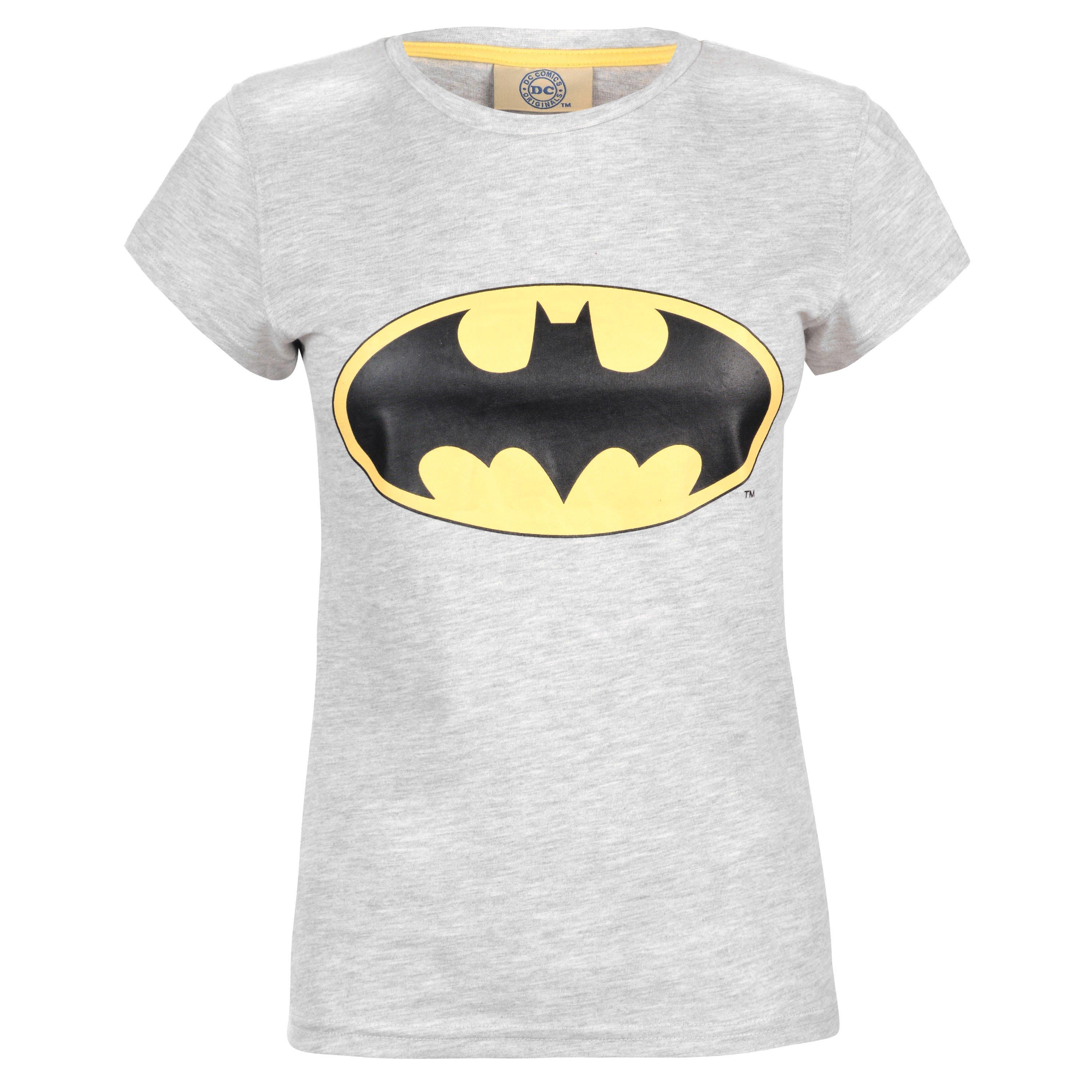 DC Comics | Batman T Shirt Ladies | Fit T-Shirts | Sports Direct
