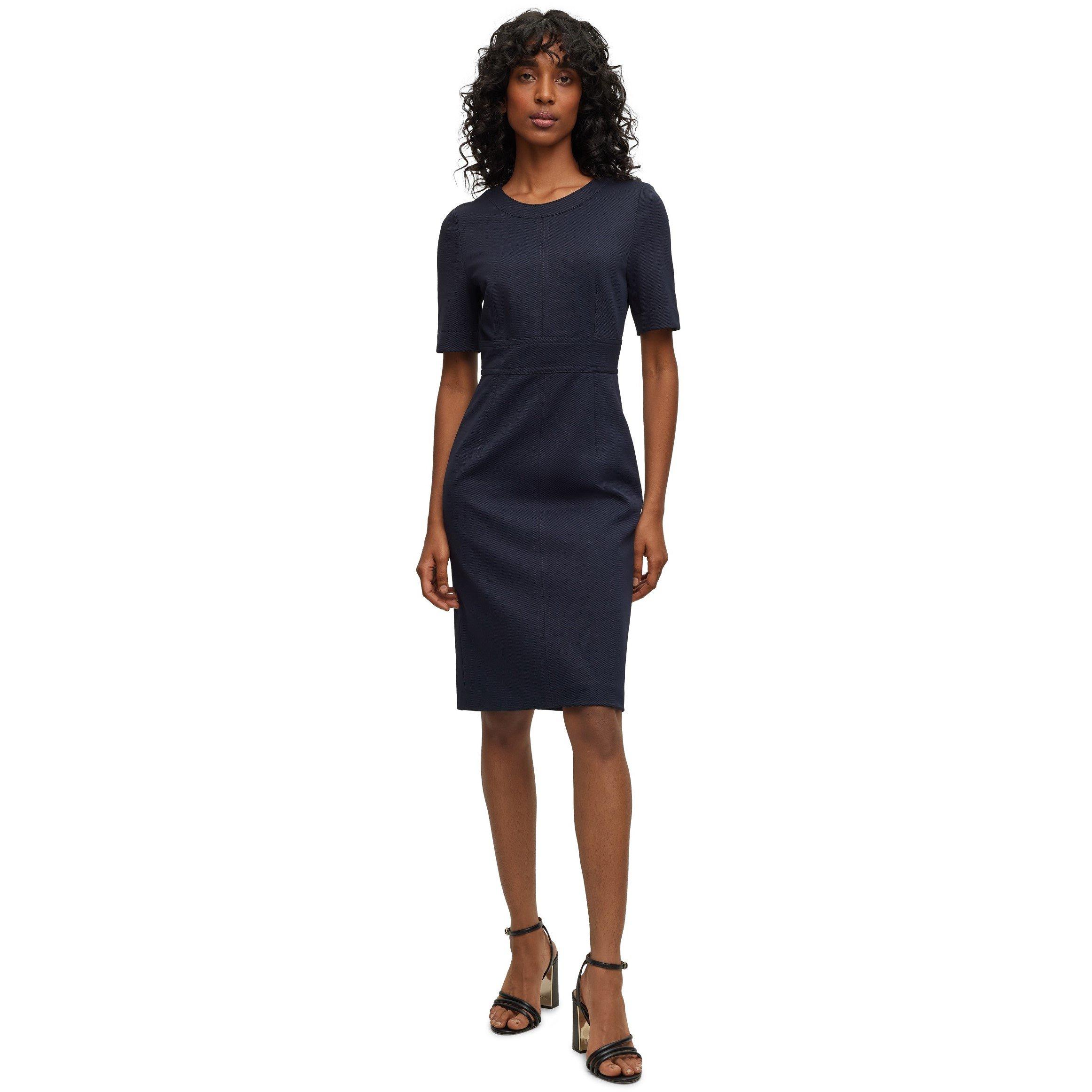Blue - Boss - Women's Dirula Mini Dress - 1