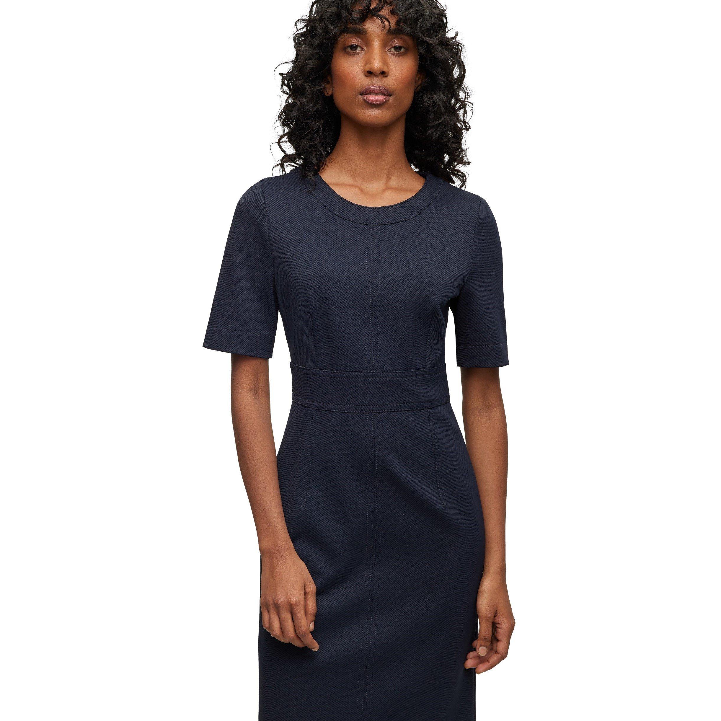 Blue - Boss - Women's Dirula Mini Dress - 3