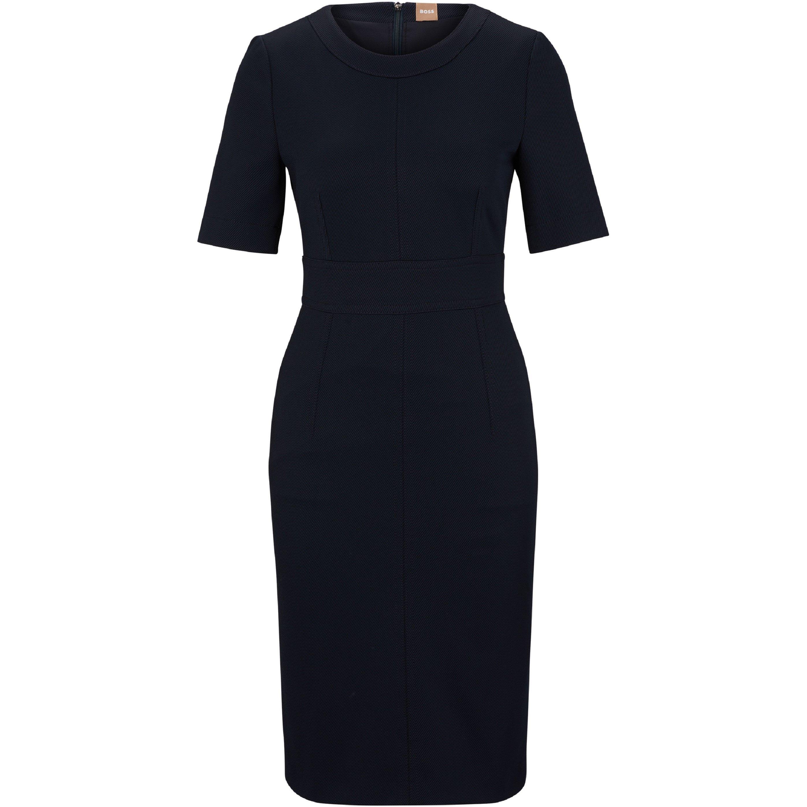 Blue - Boss - Women's Dirula Mini Dress - 4