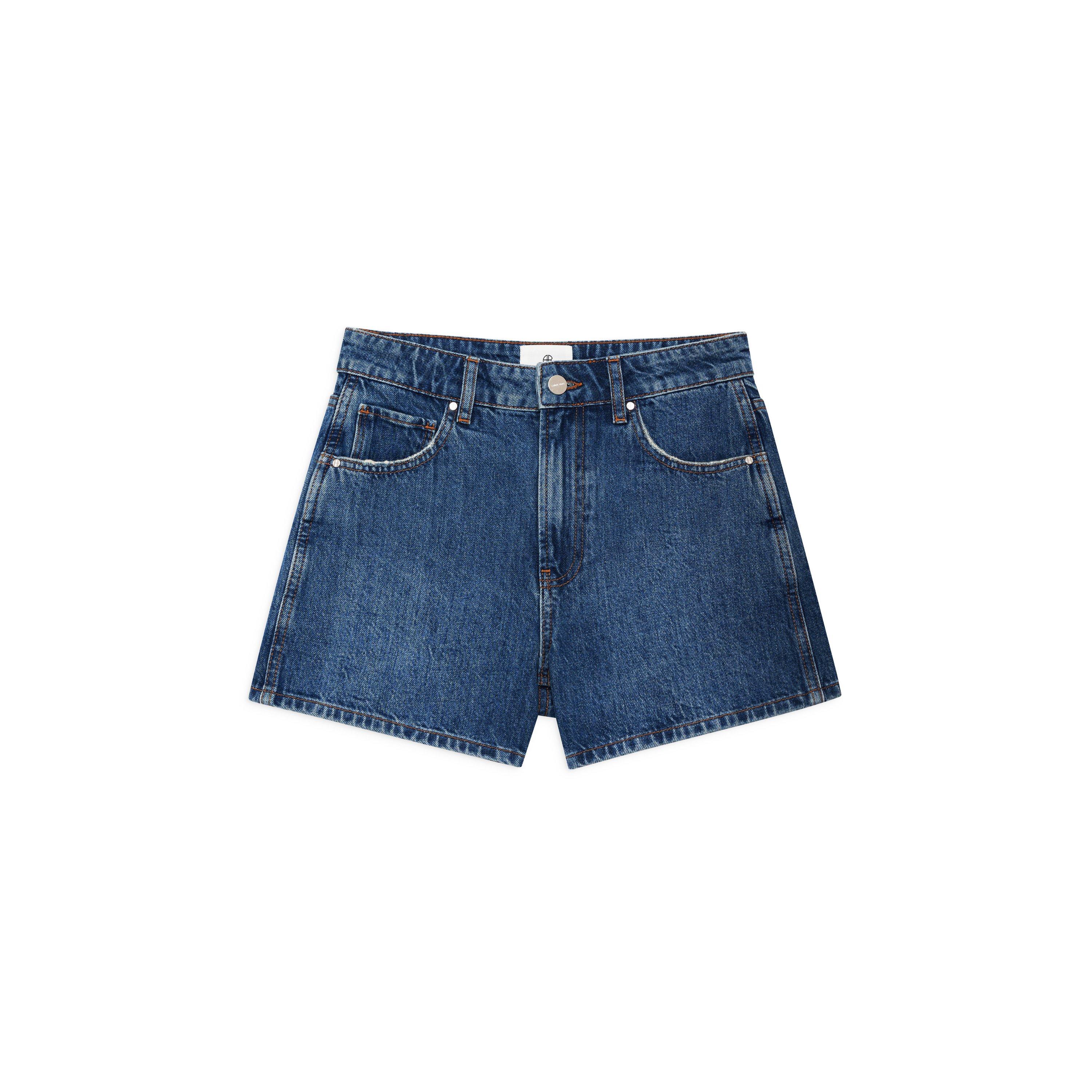 Marine Blue - Anine Bing - Dalton Shorts - 5