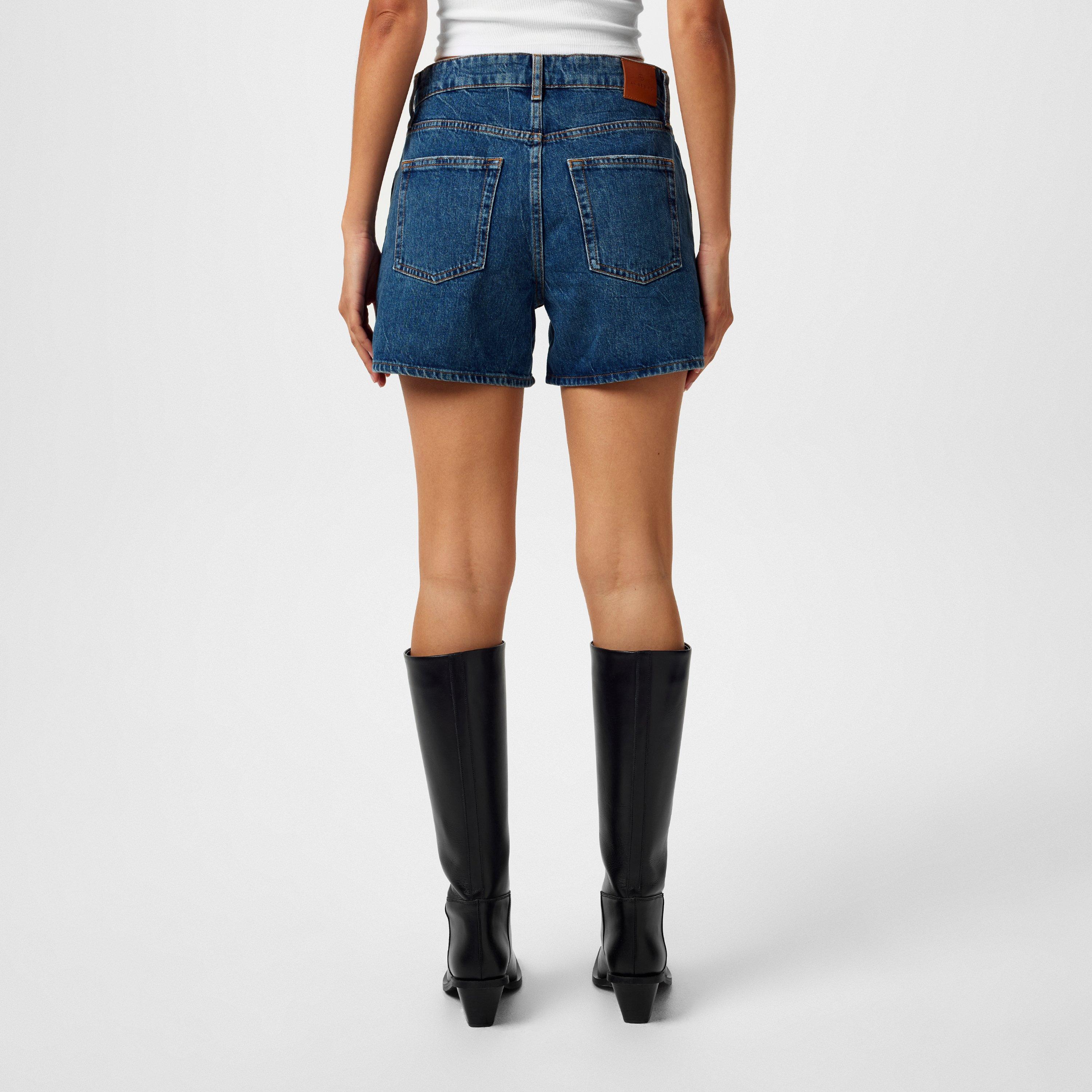 Marine Blue - Anine Bing - Dalton Shorts - 3