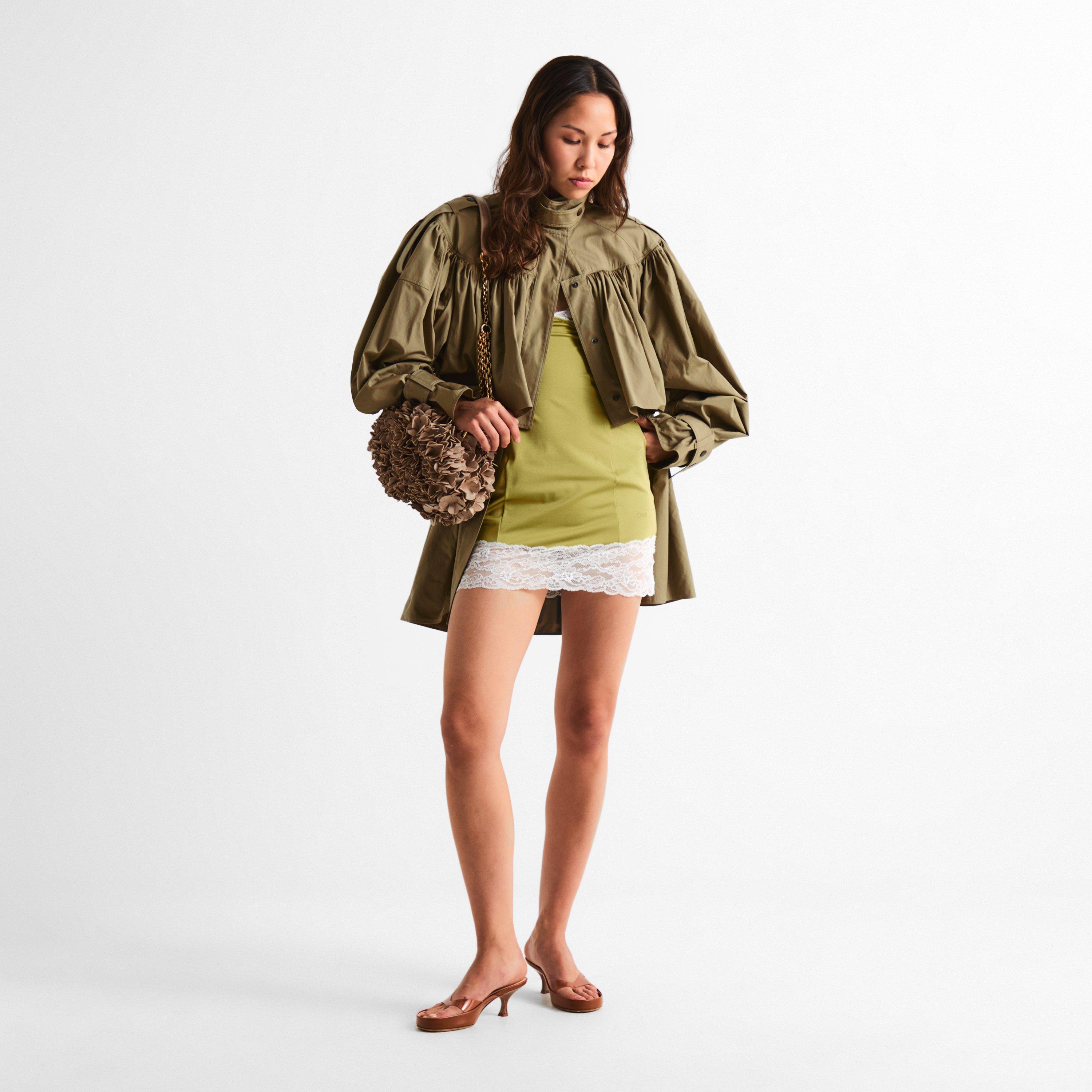 Vegetal Yellow - Chloe - Women's Mini Dress - 6