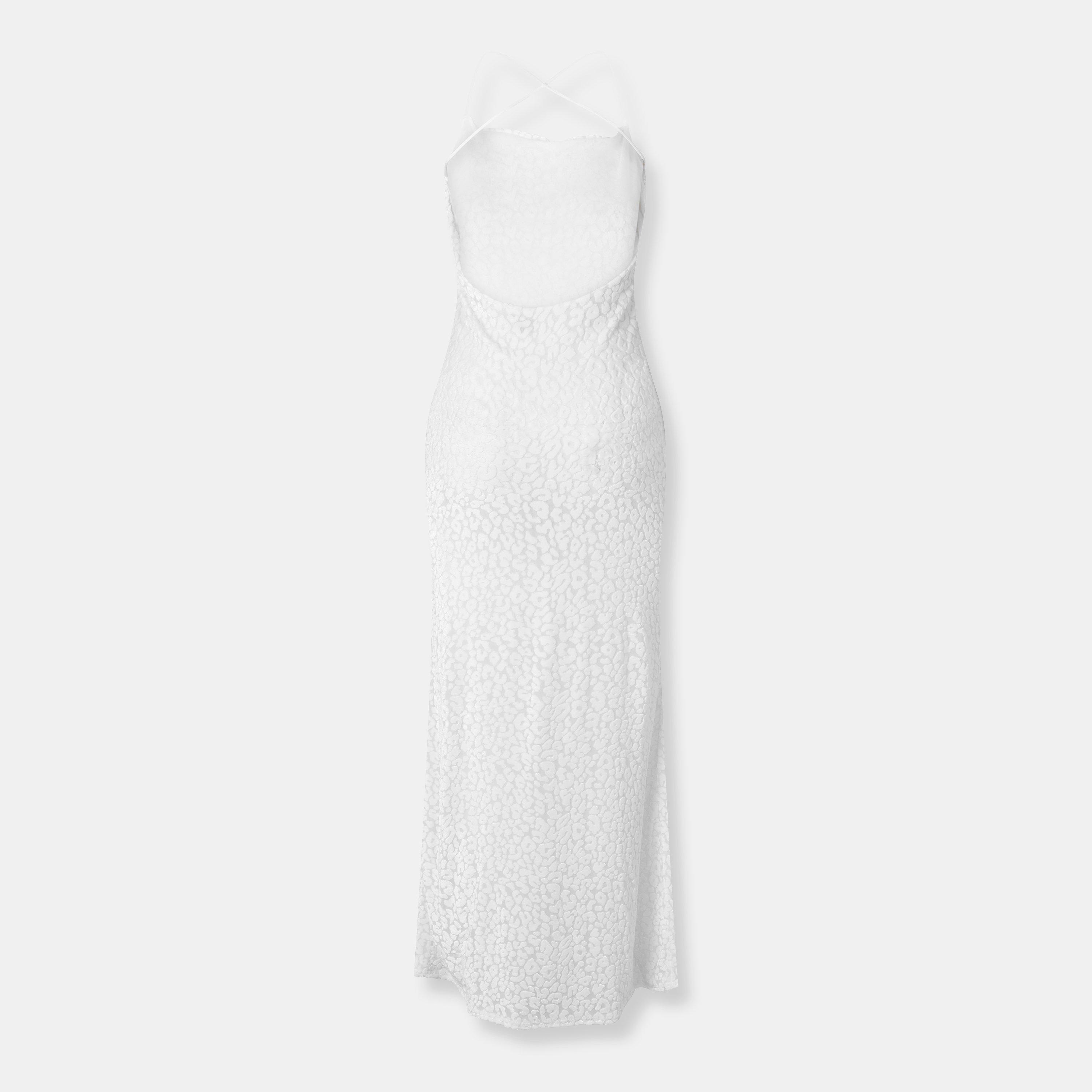 White - Grace Jacob - Women's Maxi Dress - 2