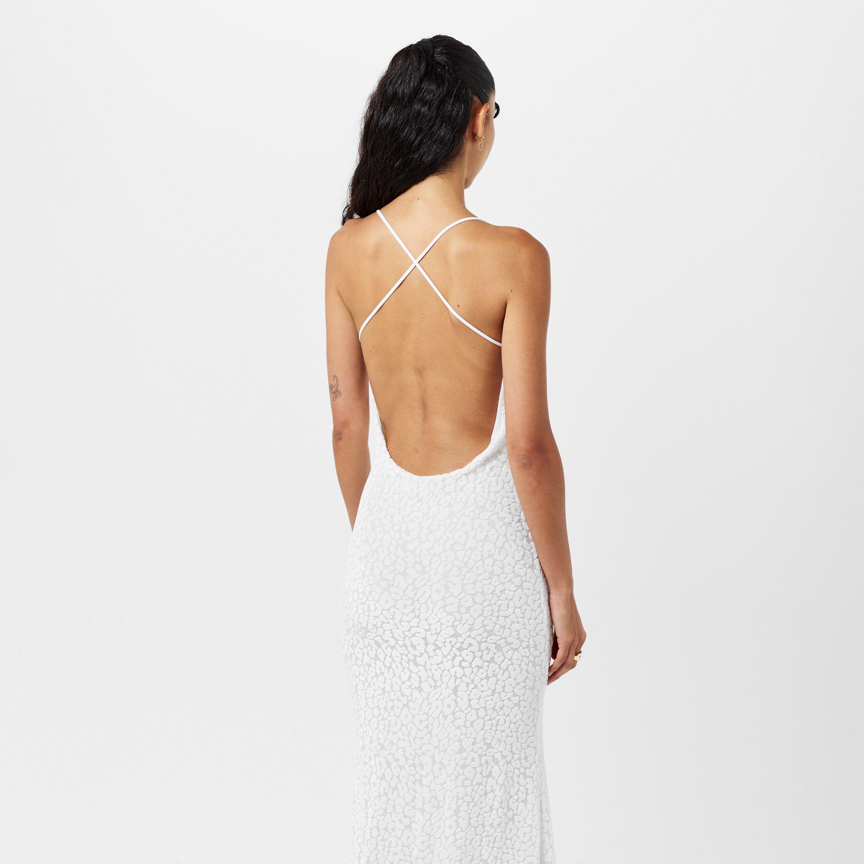 White - Grace Jacob - Women's Maxi Dress - 4