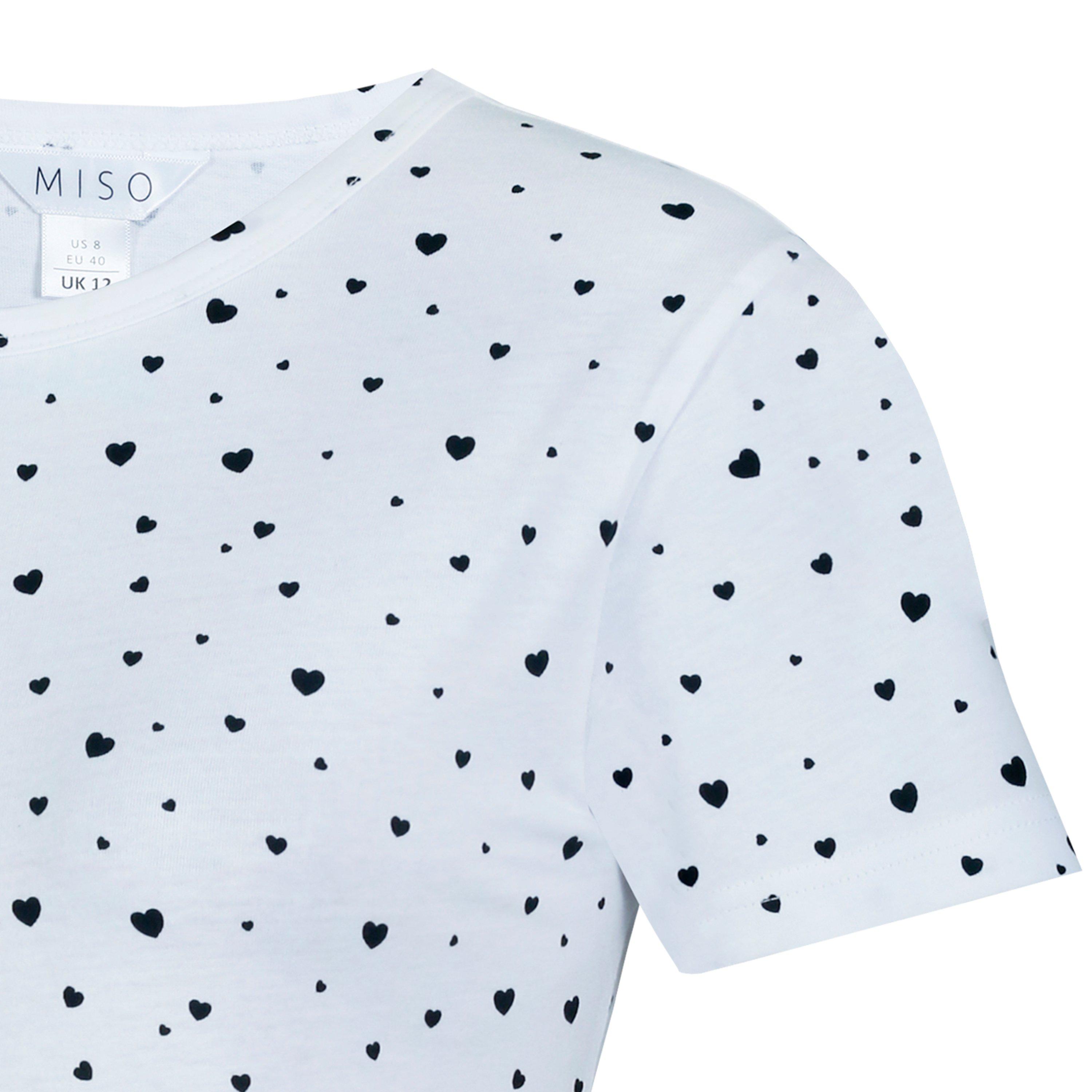 Wit Hart - Miso - Printed Boyfriend T Shirt - 9